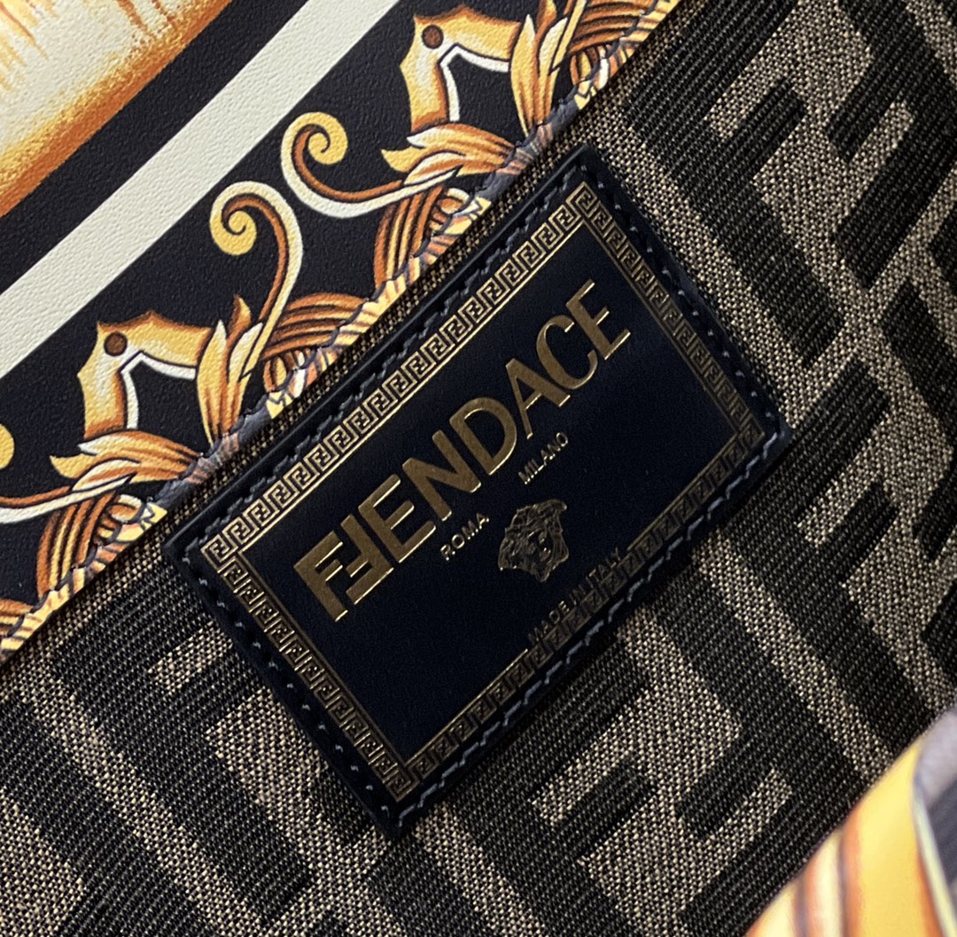 F**di & versace tote-36*17*31cm