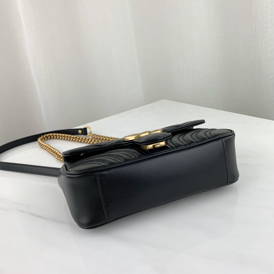 G*u*i marmont bag-14*23*6cm