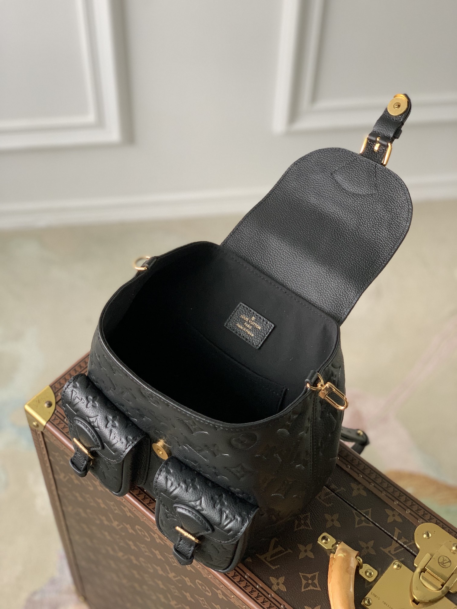 l0*is V*t0n backpack m47106-20 x 22 x 14cm