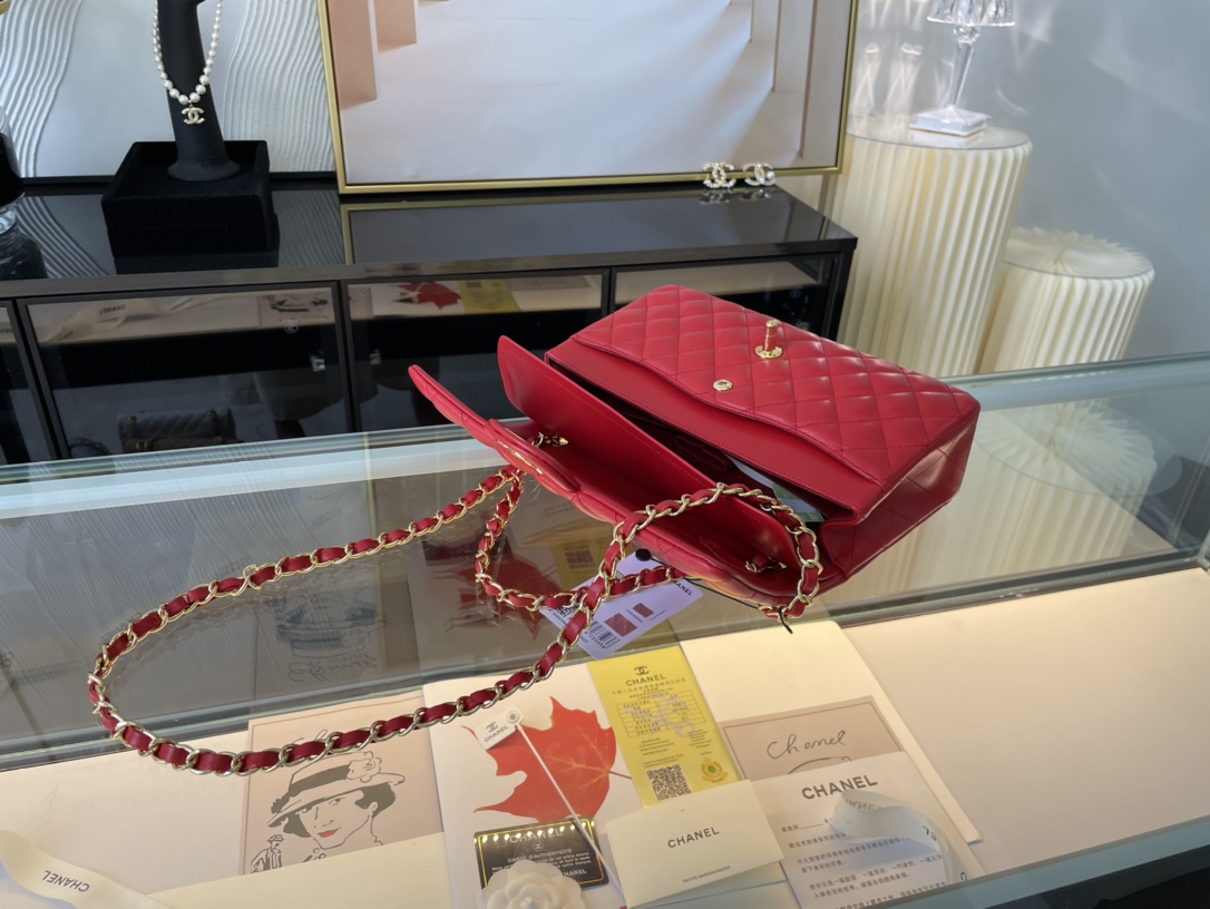 Ch@nel Flap Bag-25CM
