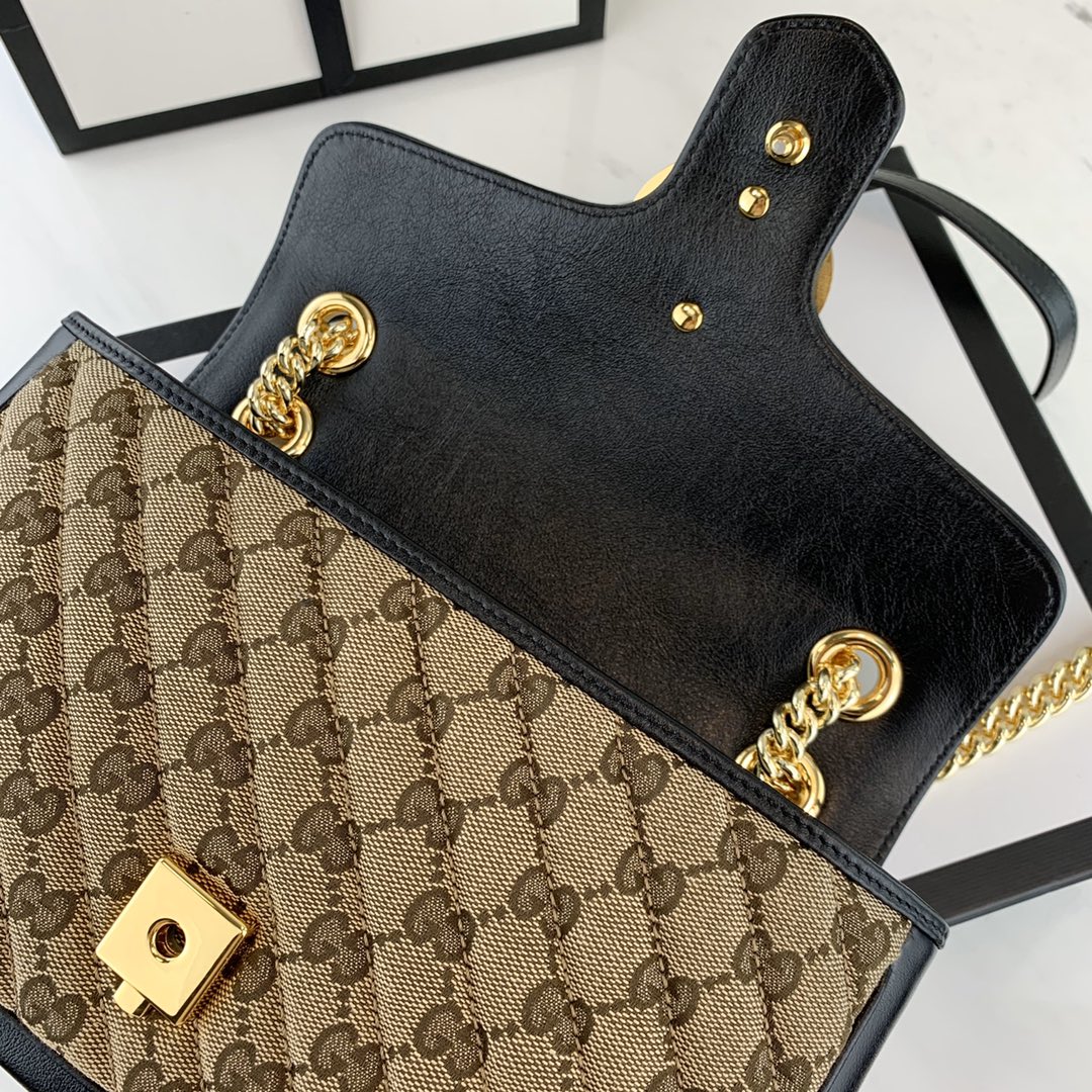 G*u*i marmont bag-26*15*7cm
