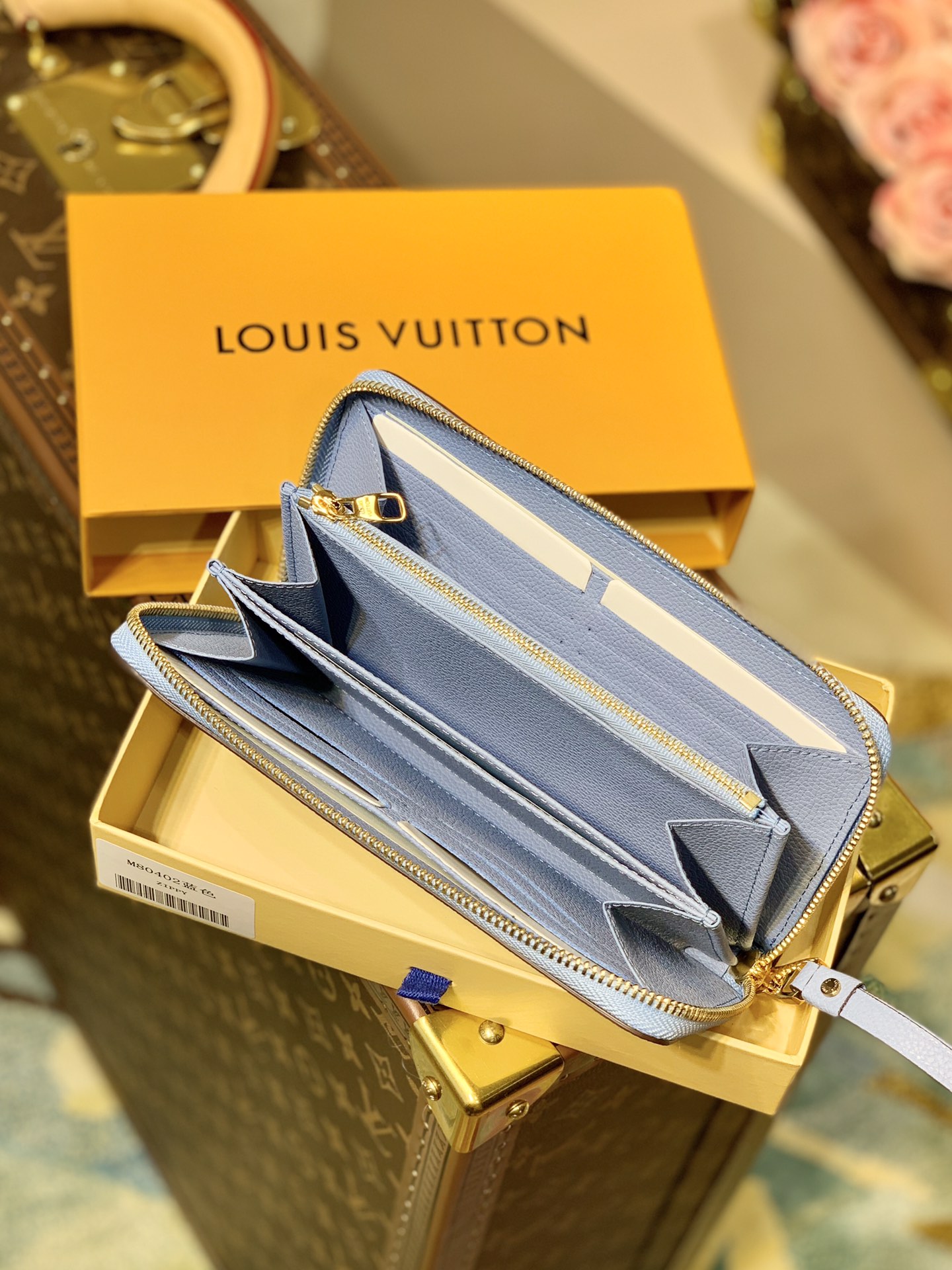 l0*is V*t0n zippy wallet m69994-19*10*2cm
