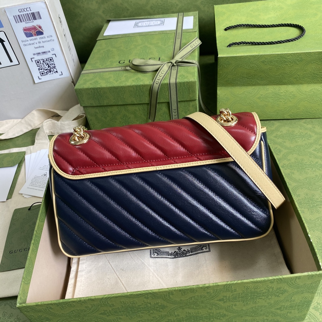 G*u*i marmont bag-26*15*7cm