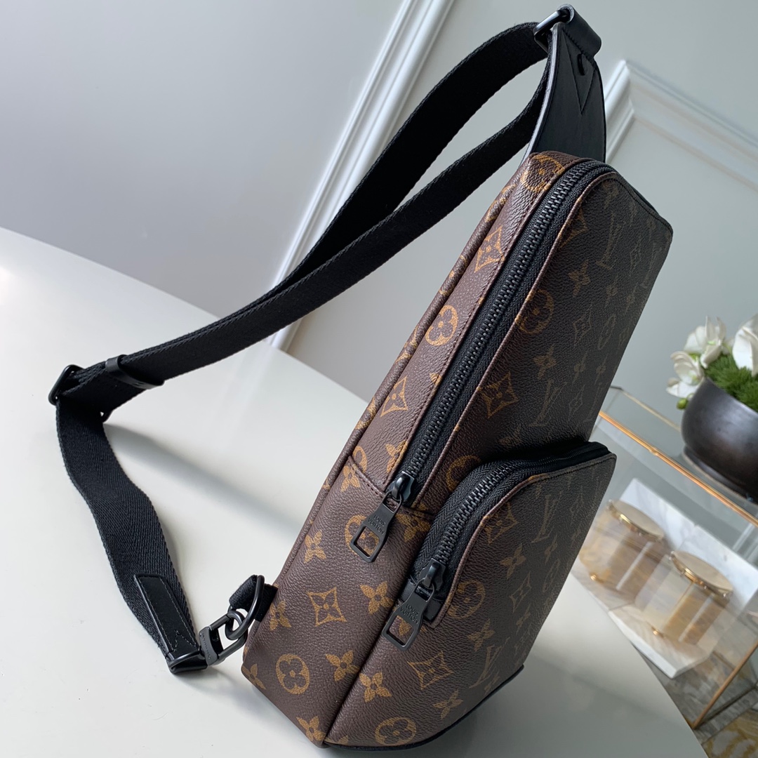 l0*is V*t0n damier graphite avenue bag-20 *31 x*10cm