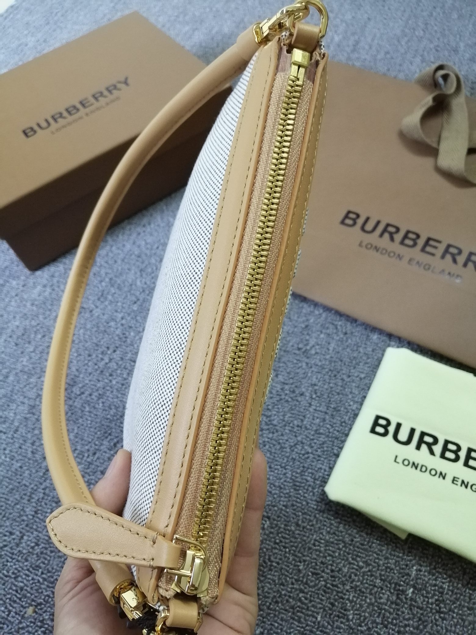 B**rry vintage bag-21*4*12cm