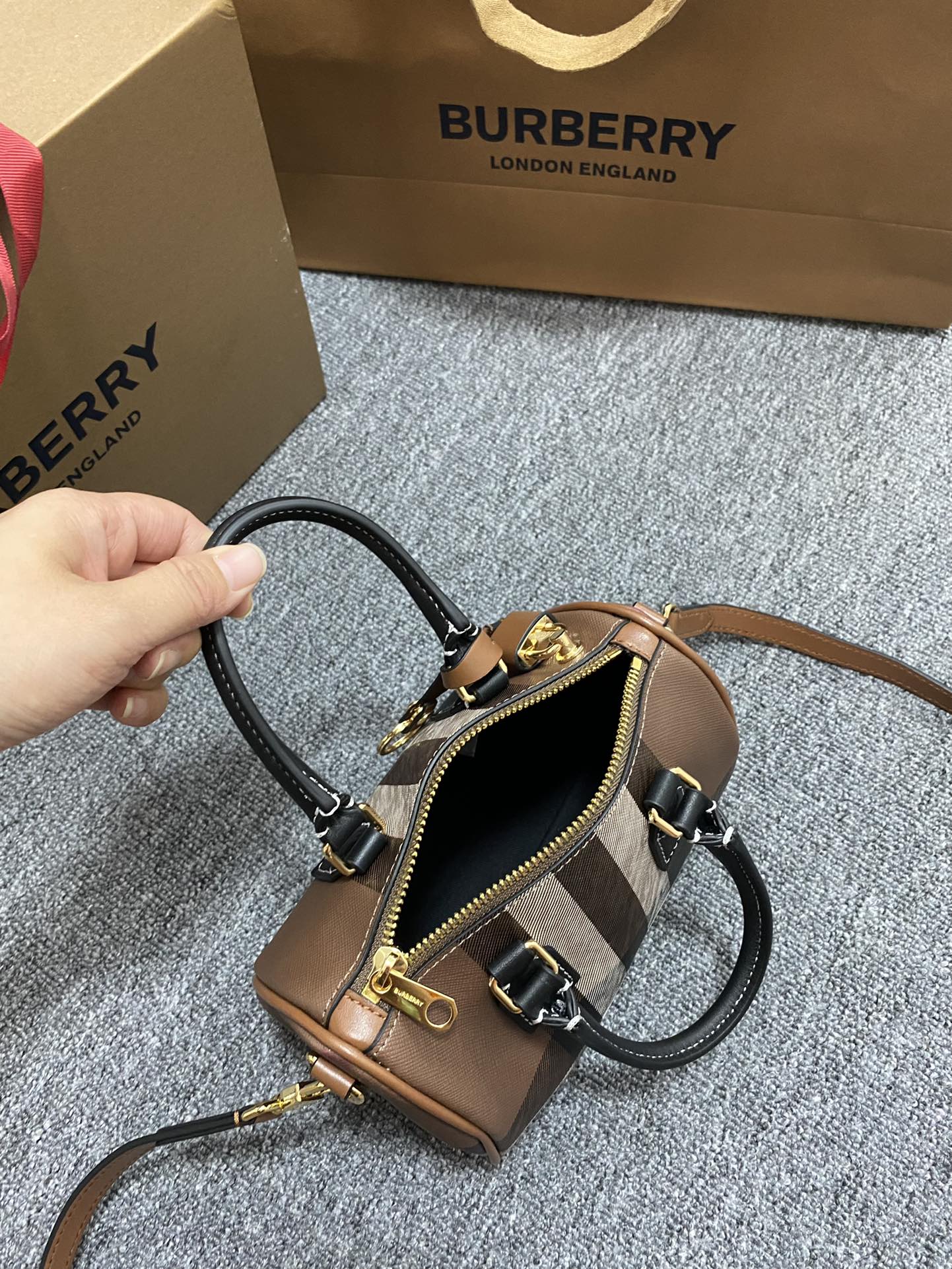 B**rry bowling bag-18.5x11x12cm