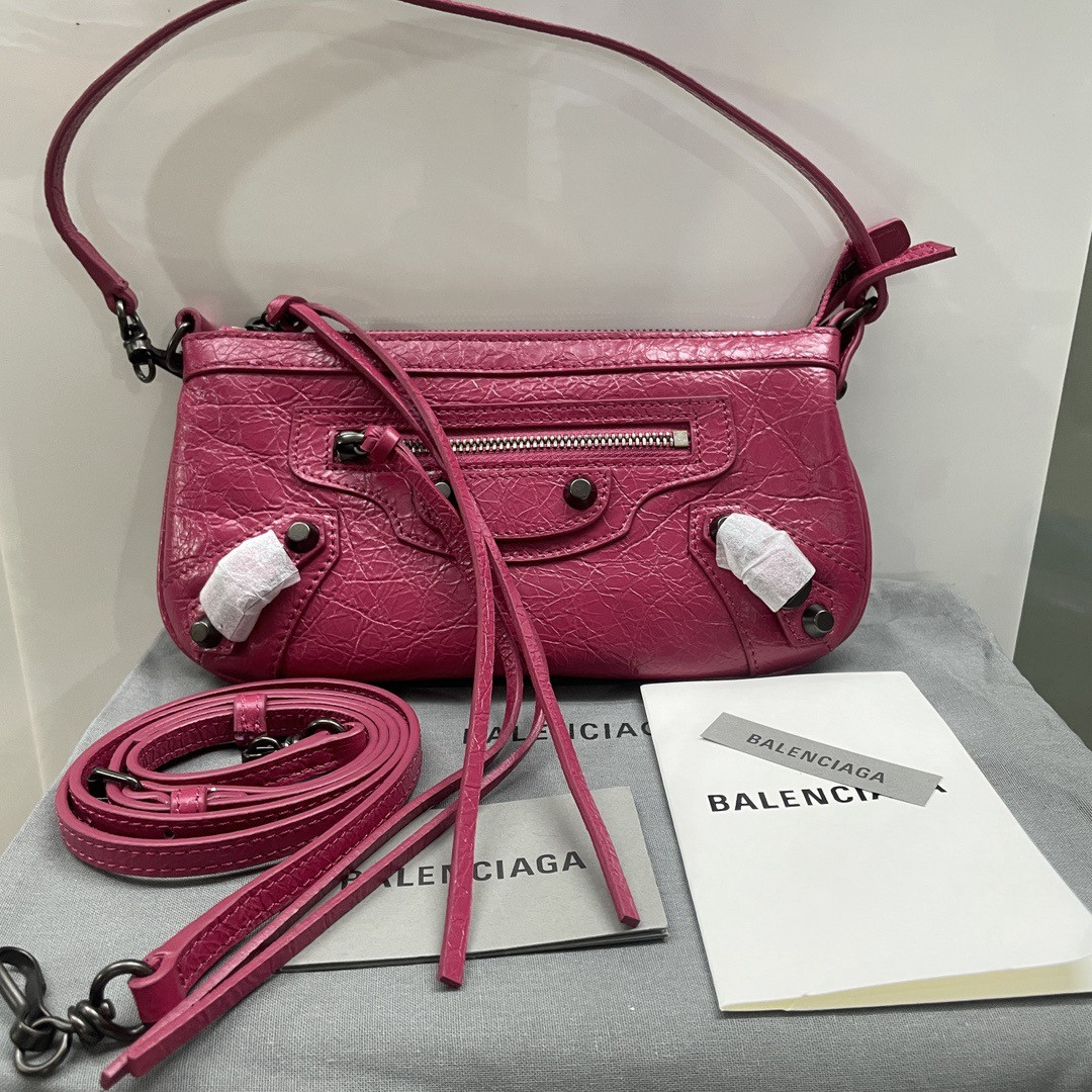 Ba1en*iaga Le City Pouch on Strap-24*4*13CM