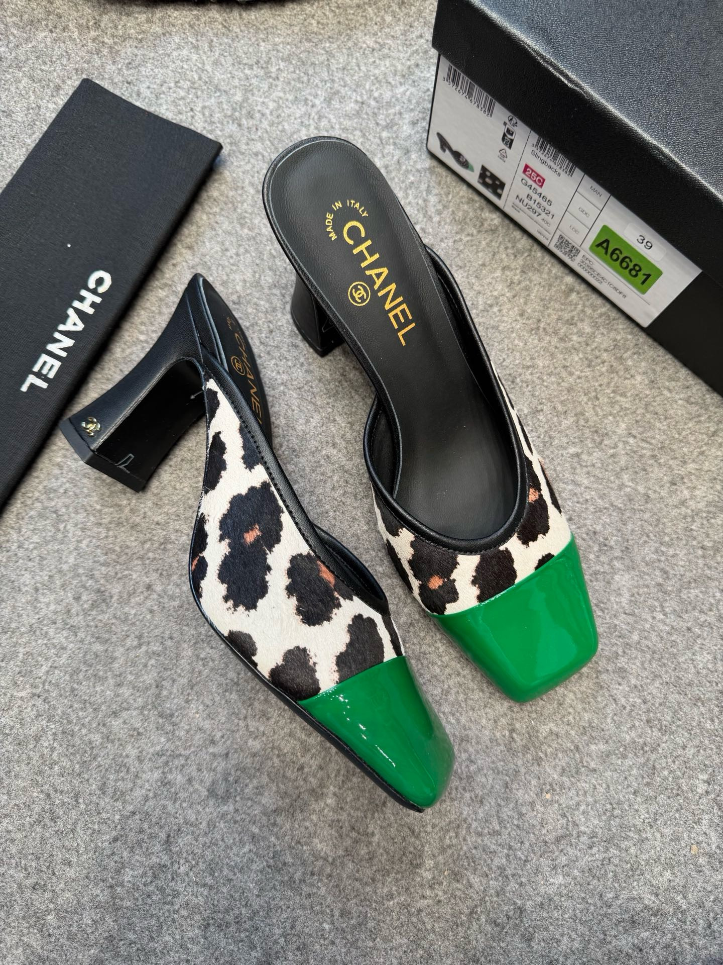 Cha*el 2026SS Mules-8CM