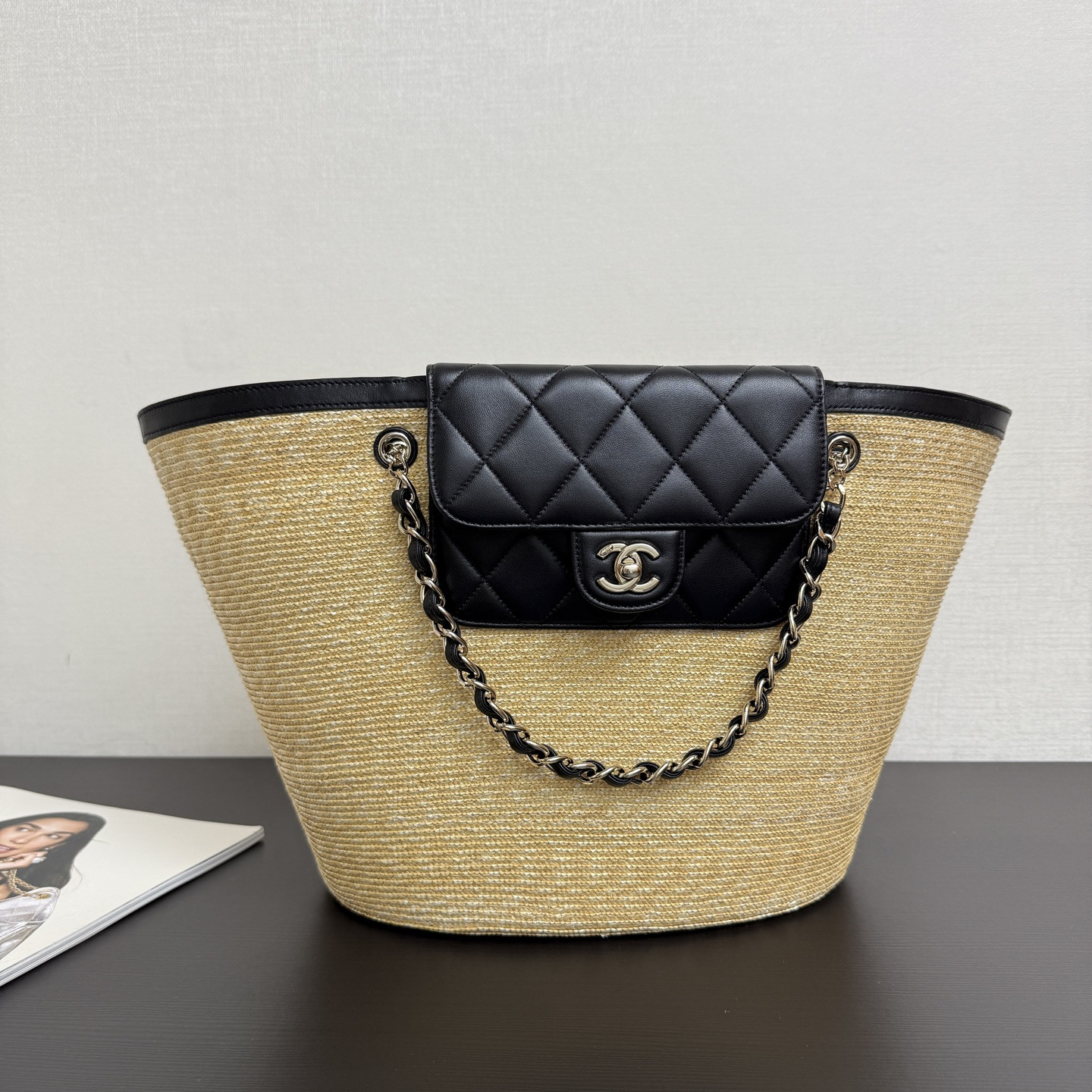 Ch@nel Large Shopping Tote Bag-49*28*19CM