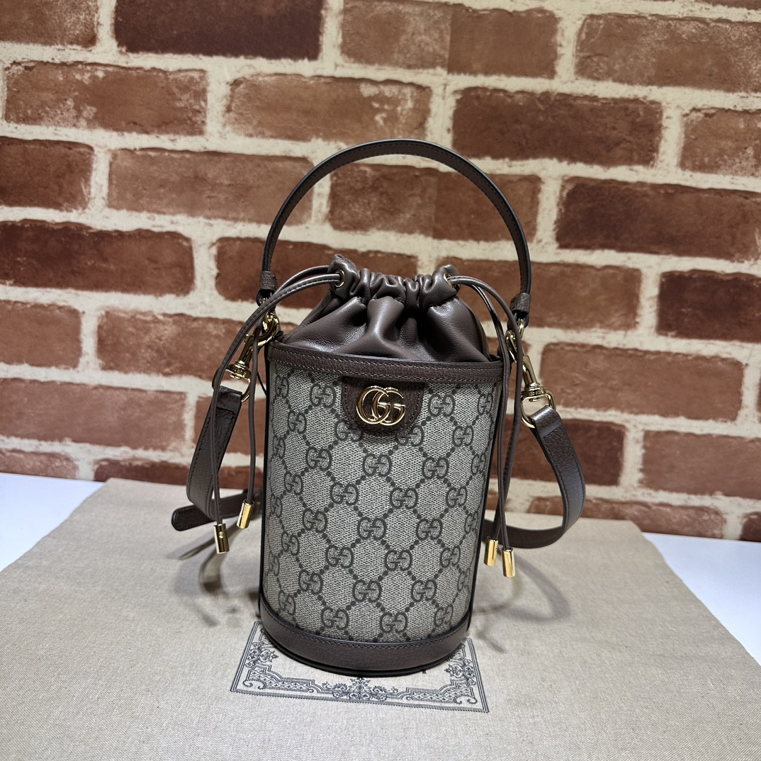Gvc*1 Mini Ophidia Bucket Bag-11.5*23*8CM