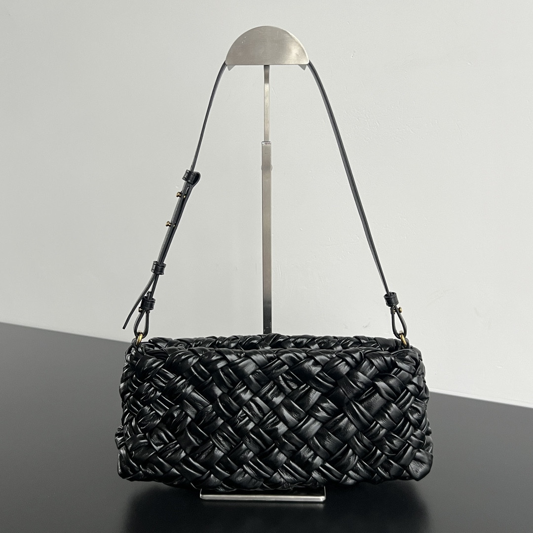 B0tt*ga Ven*ta Women's' Kalimero Cha-Cha Shoulder Bag-28.5x15x6CM