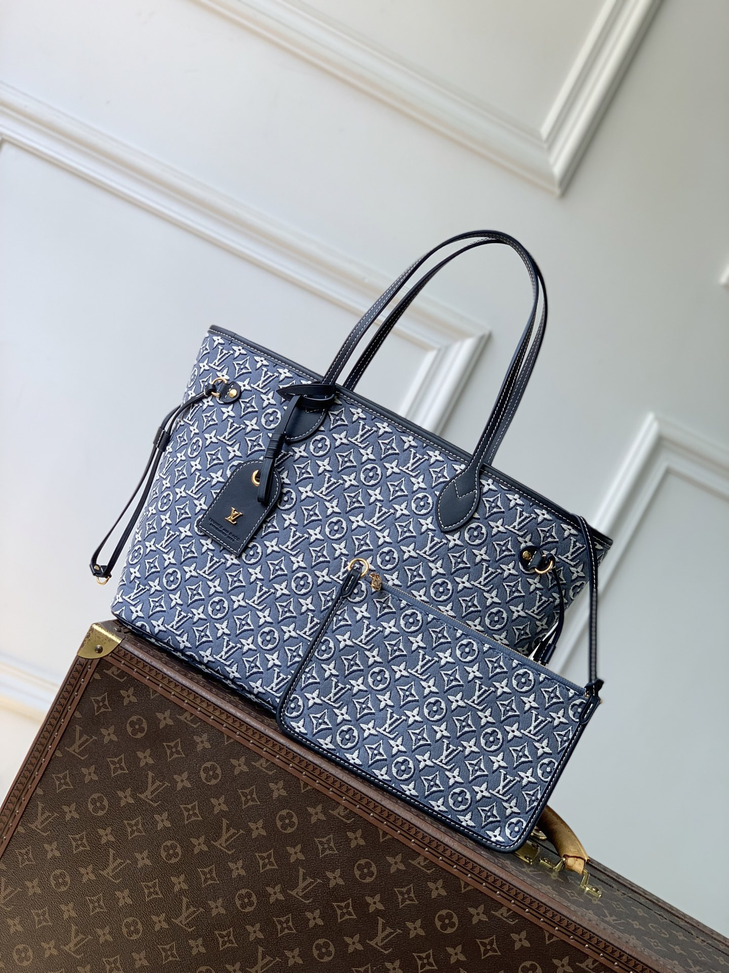 LV Neverfull MM Other Monogram Canvas-M2A381-31 x 28 x 14CM
