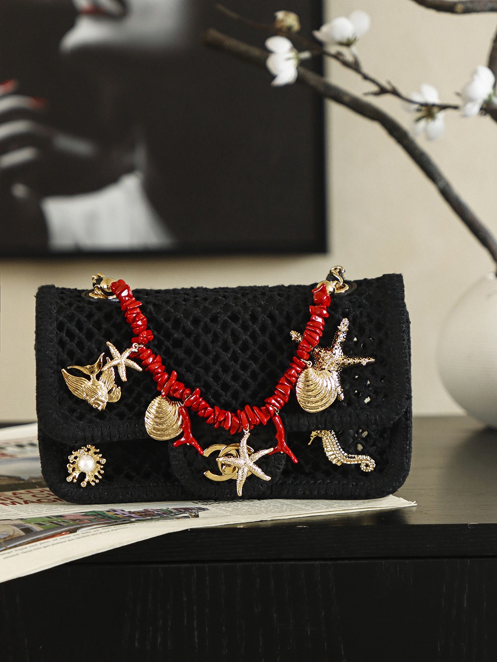 Ch@nel Coco Beach 2026 Bag-14*21*6CM