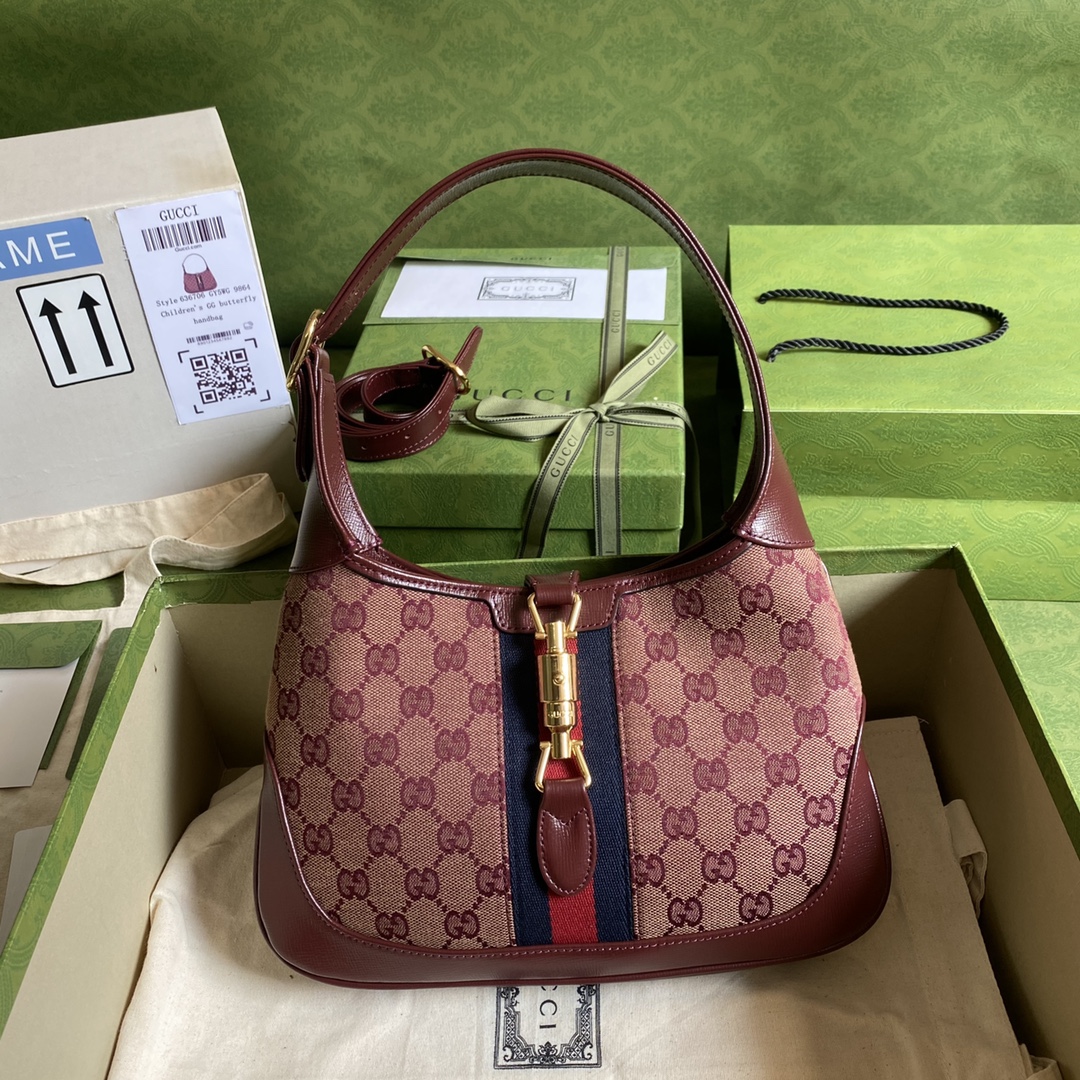 G*u*i jackie 1961 hobo bag-28*19*4.5cm
