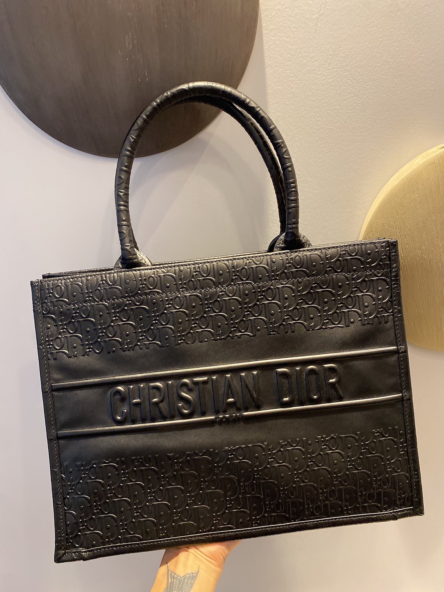 D*or small book tote-36.5cm