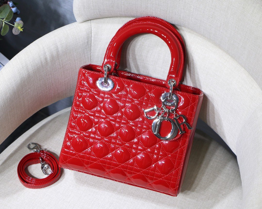 lady D*or handle bag-24cm