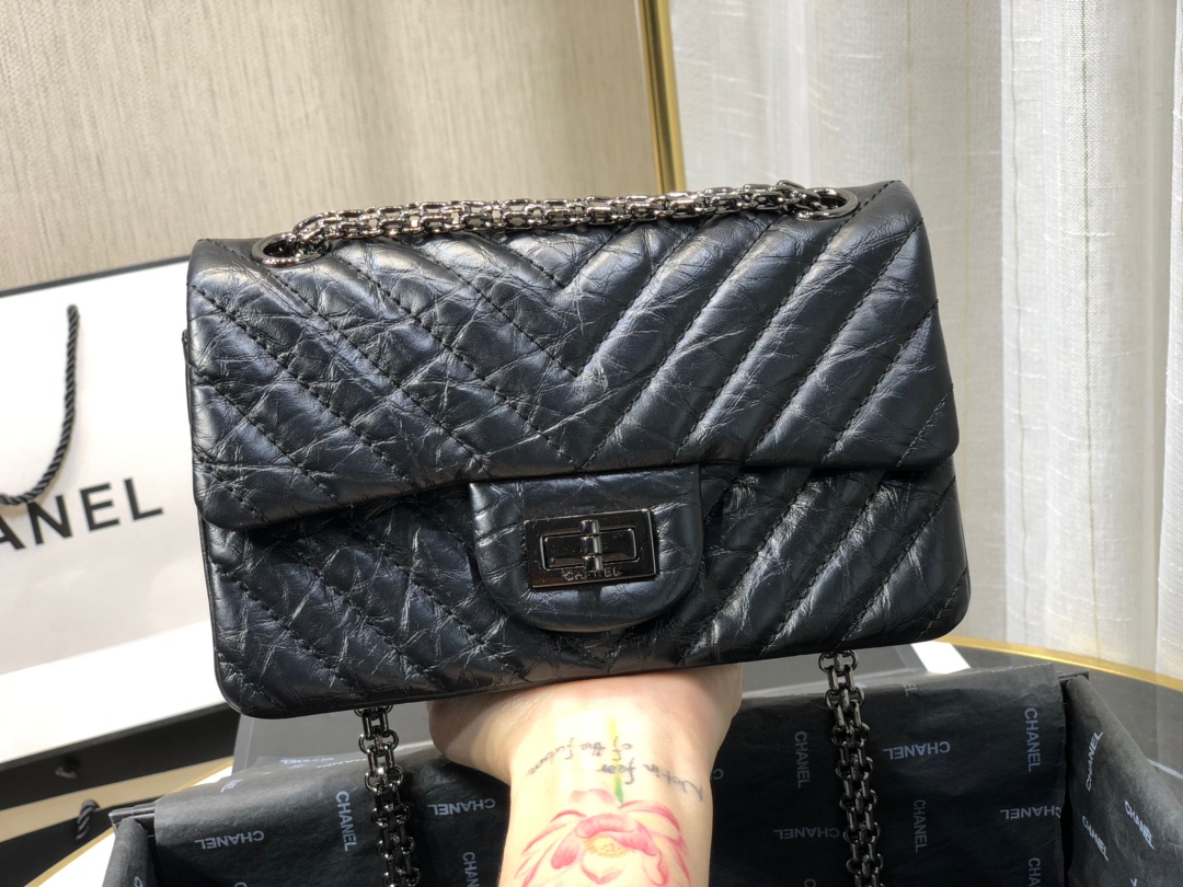 Ch@nel Reissue 2.55 Flap Bag -20CM