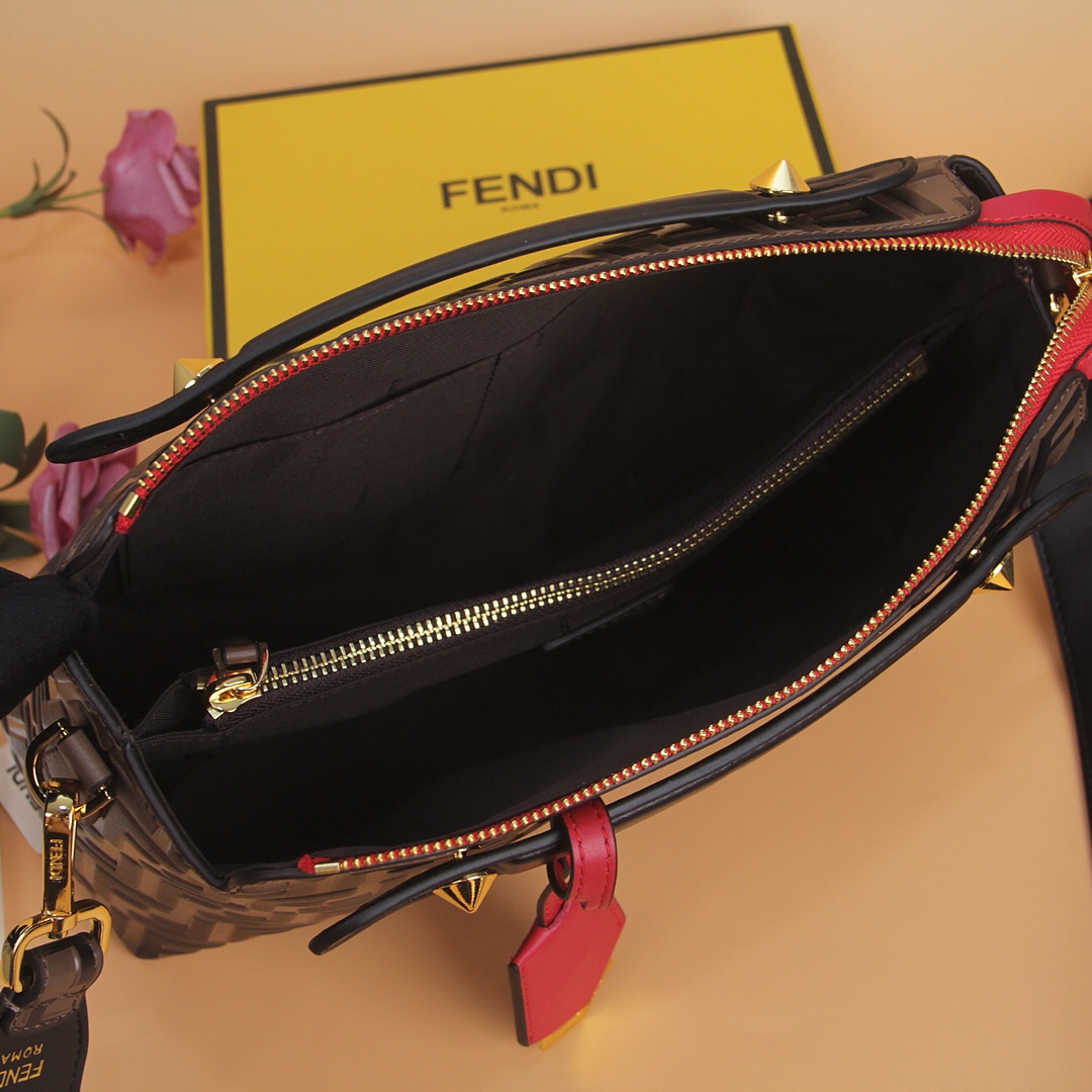 F**di by the way handbag-28*12*15cm