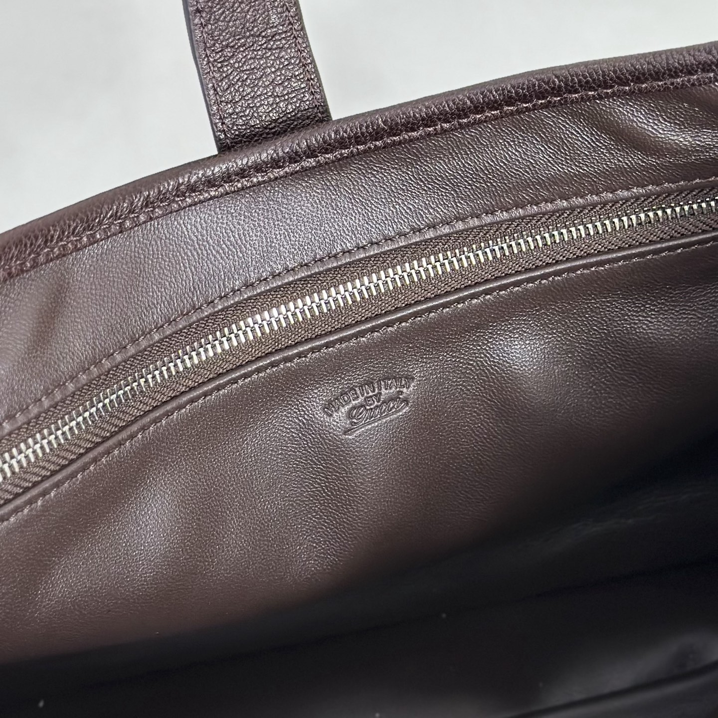 Gvc*1 Jackie Shoulder Bag In Brown Leather-31.5*21*5CM