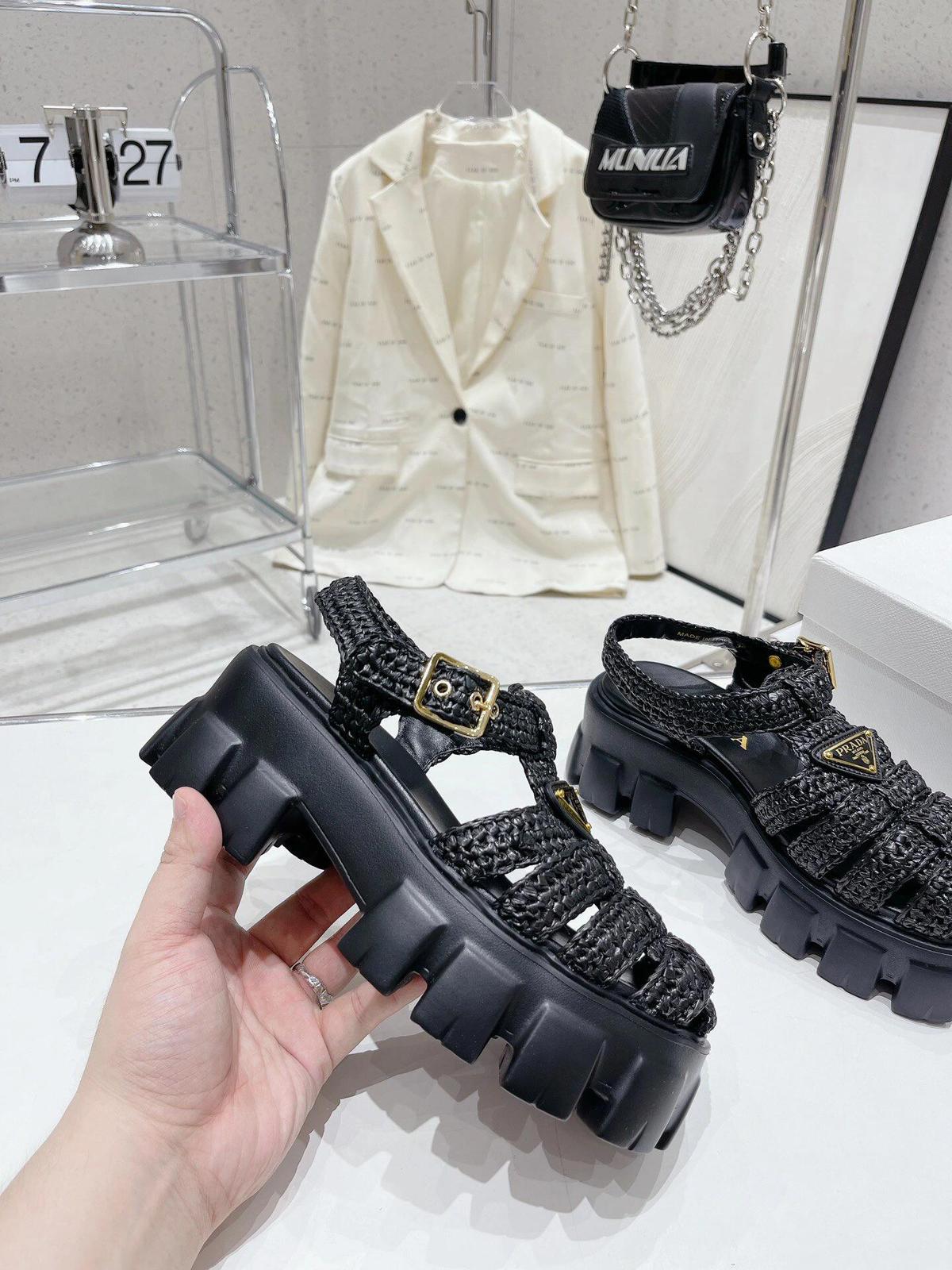 Pra*a sandals-5.5cm
