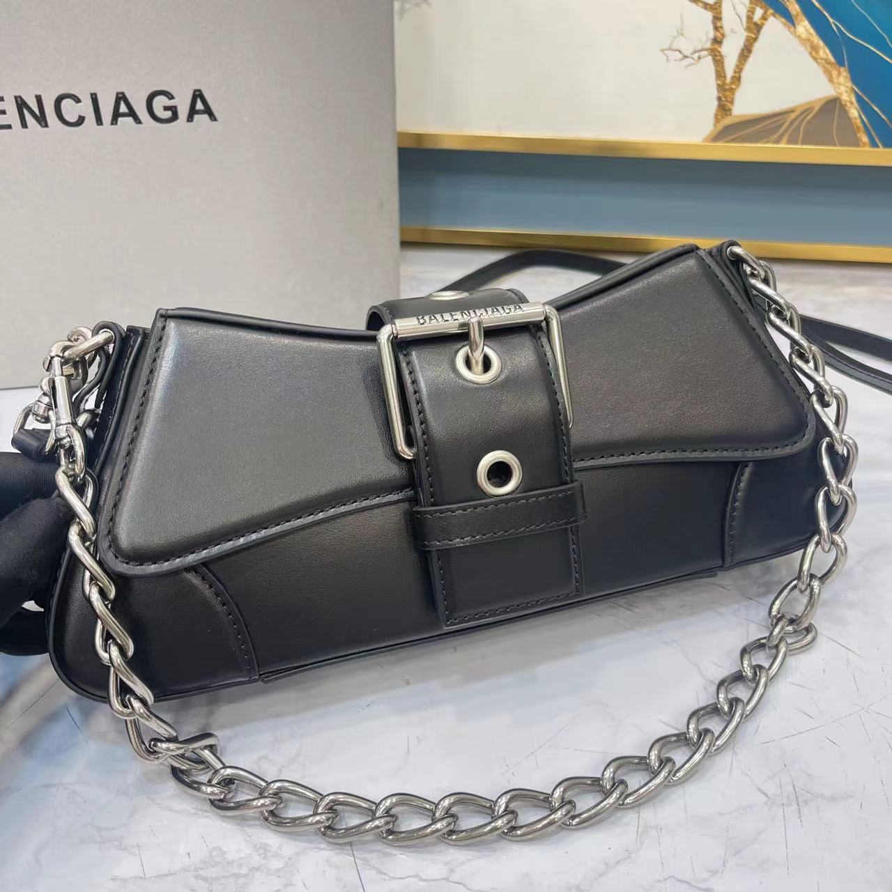Ba*len*cia*ga lindsay bag-29x13x4.8cm