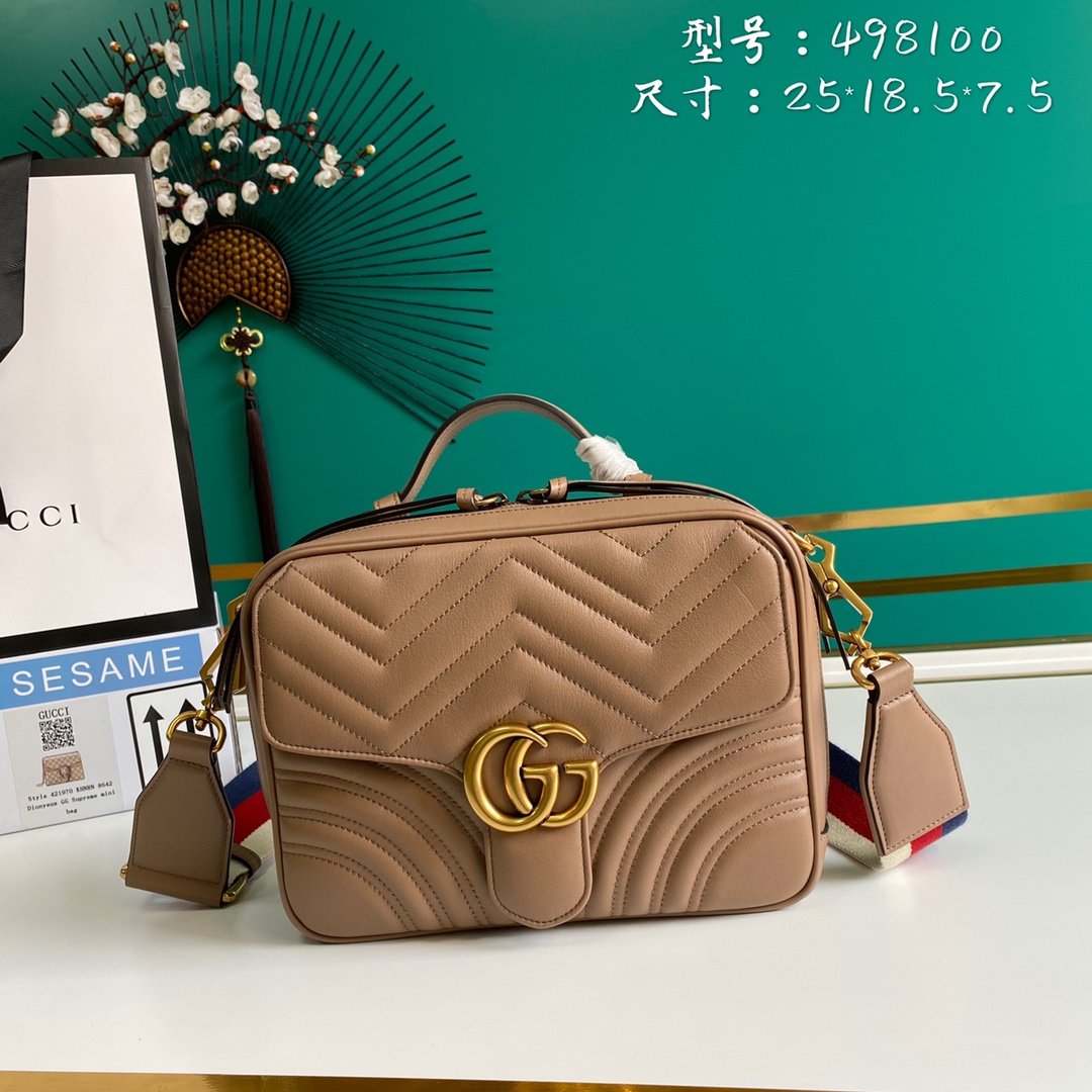 GG Marmont Postman Bag-25*19*8CM