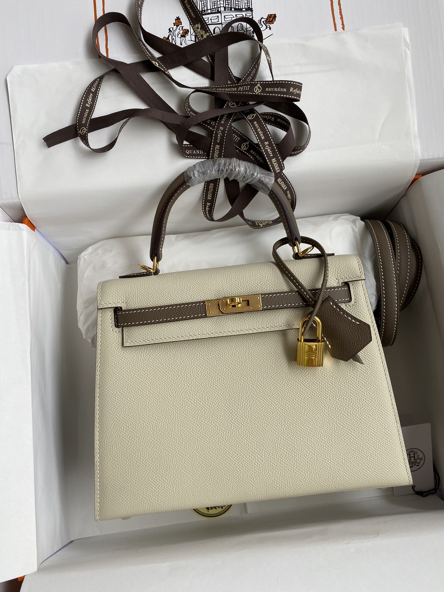 H**mes kelly-epsom leather-25cm