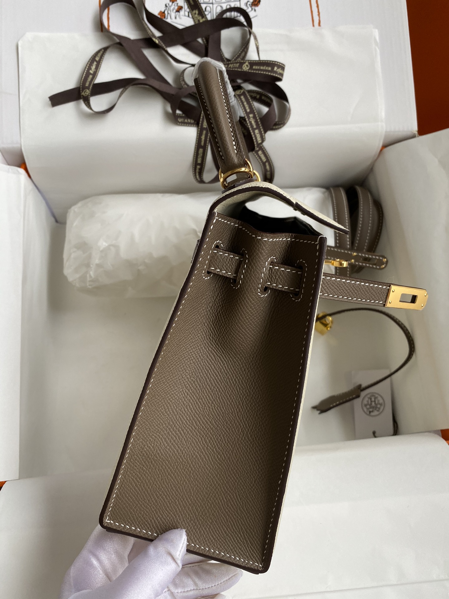 H**mes kelly-epsom leather-25cm