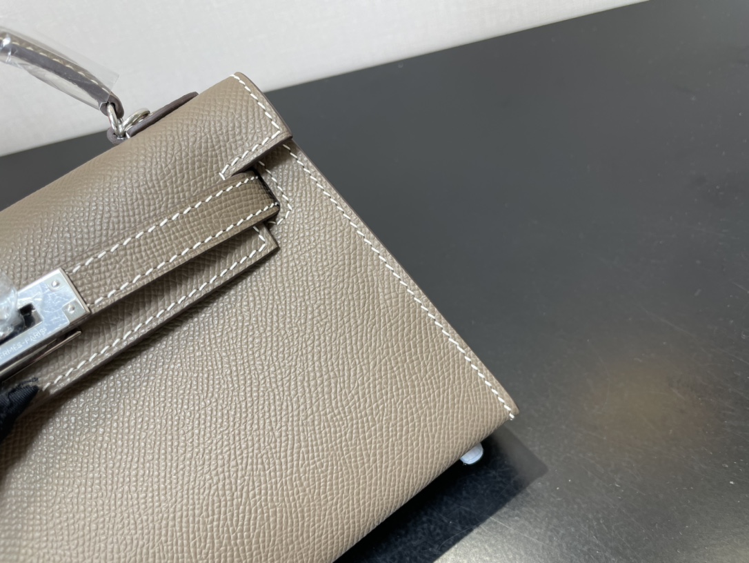 H**mes kelly-gold&silver hardware-19cm