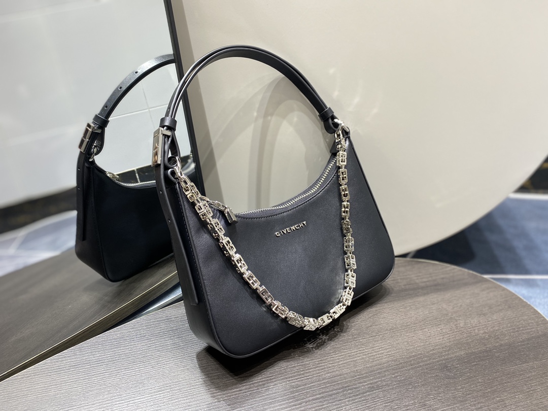 G1uenchy moon cut hobo-25x7x12cm