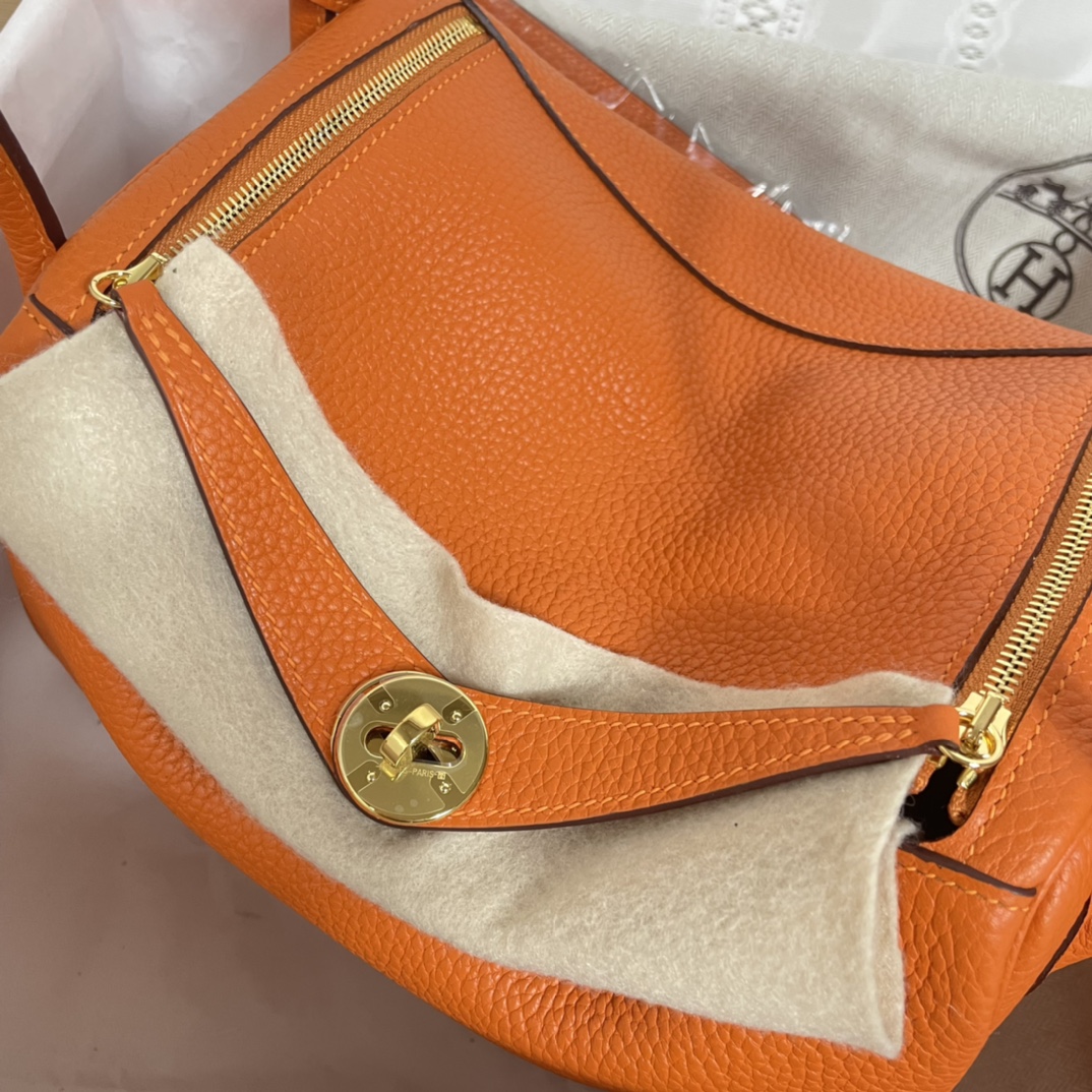 H**mes lindy-tc leather-26&30cm