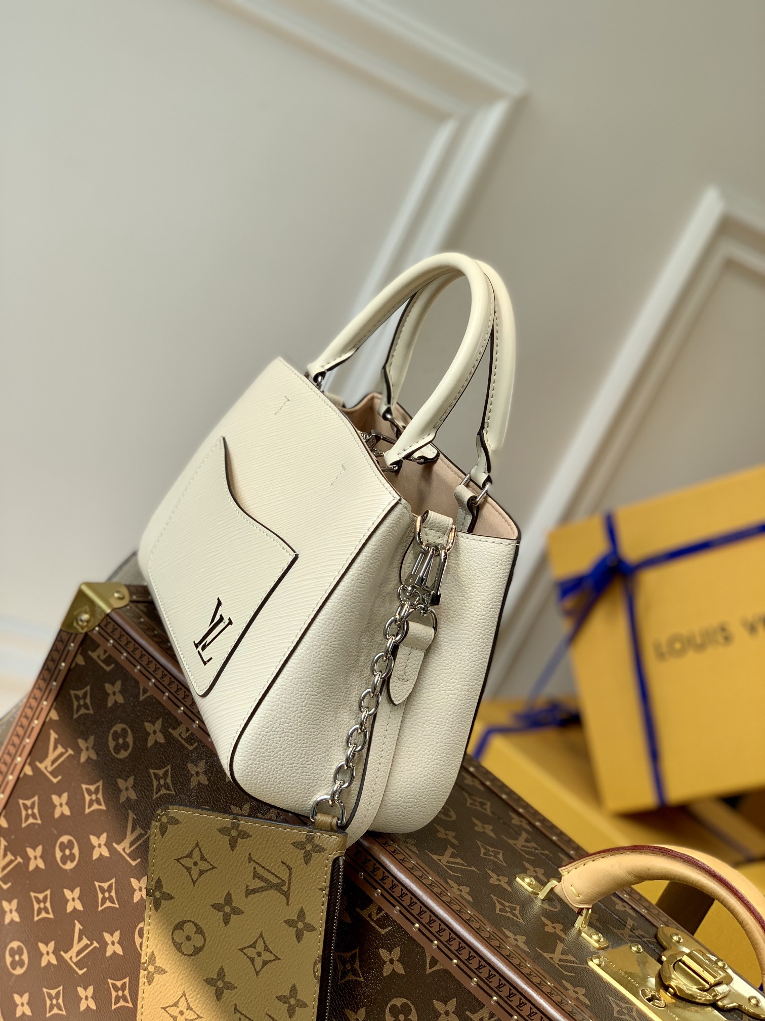 l0*is V*t0n marelle tote -25*17*11&30*21*13cm