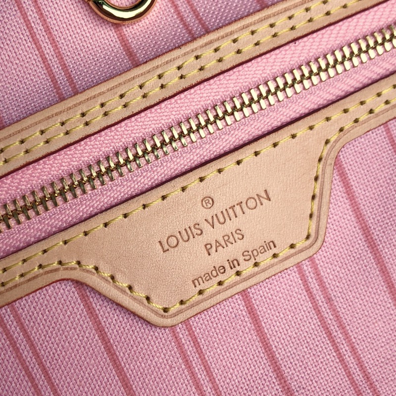 l0*is V*t0n neverfull gm (pink inside) -40*33*20cm