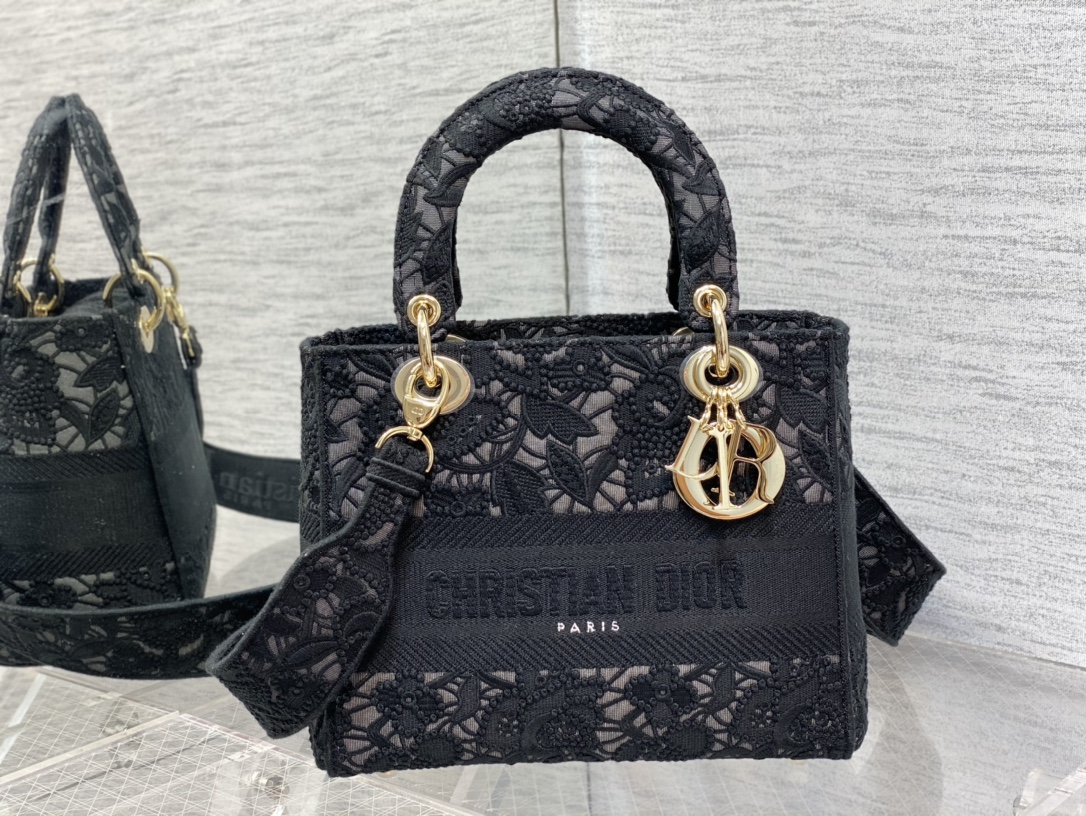 lady D*or handle bag-24cm