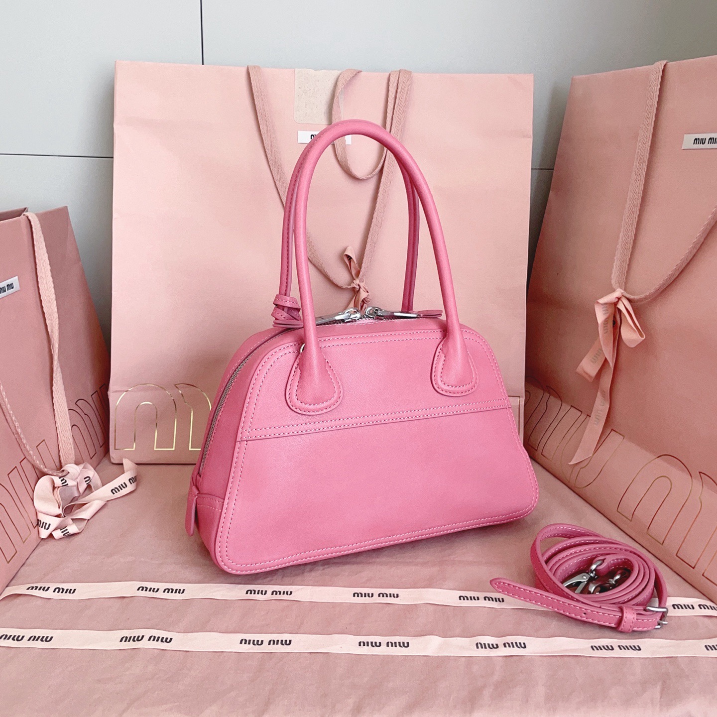 M1um1u Vivant Bag-28X17X9.5CM