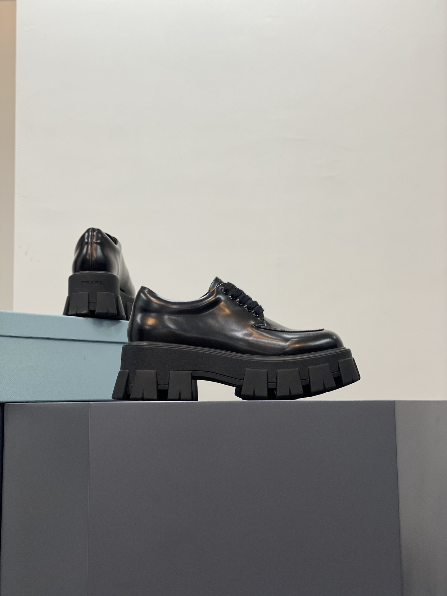 Pra*a loafers 2022ss-5.5cm