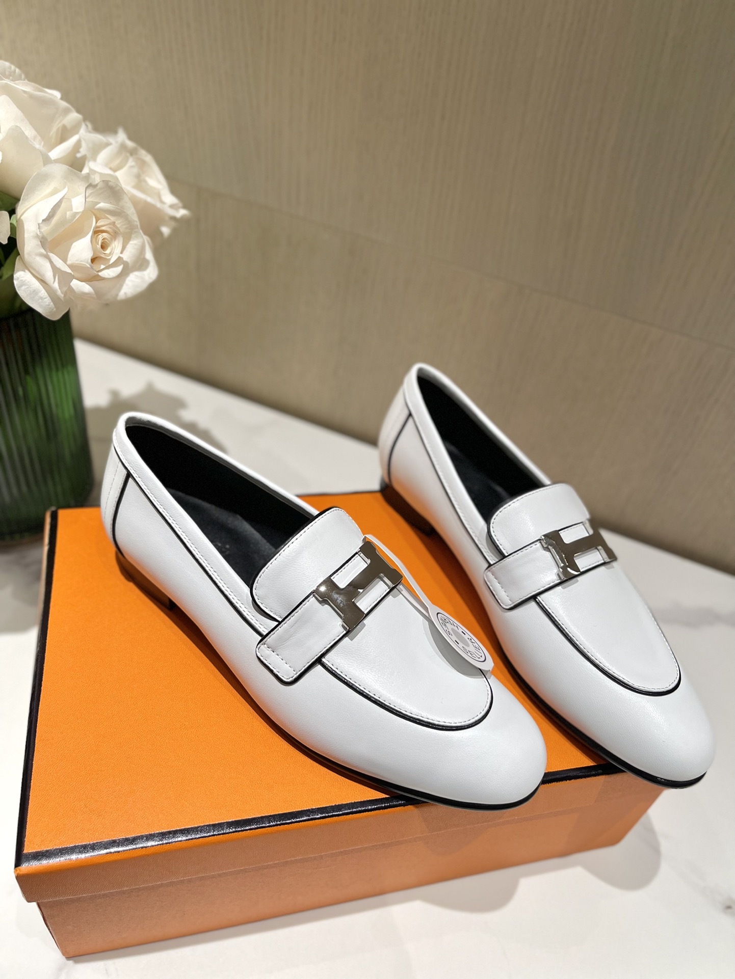 H**mes loafers(eu35-eu40)