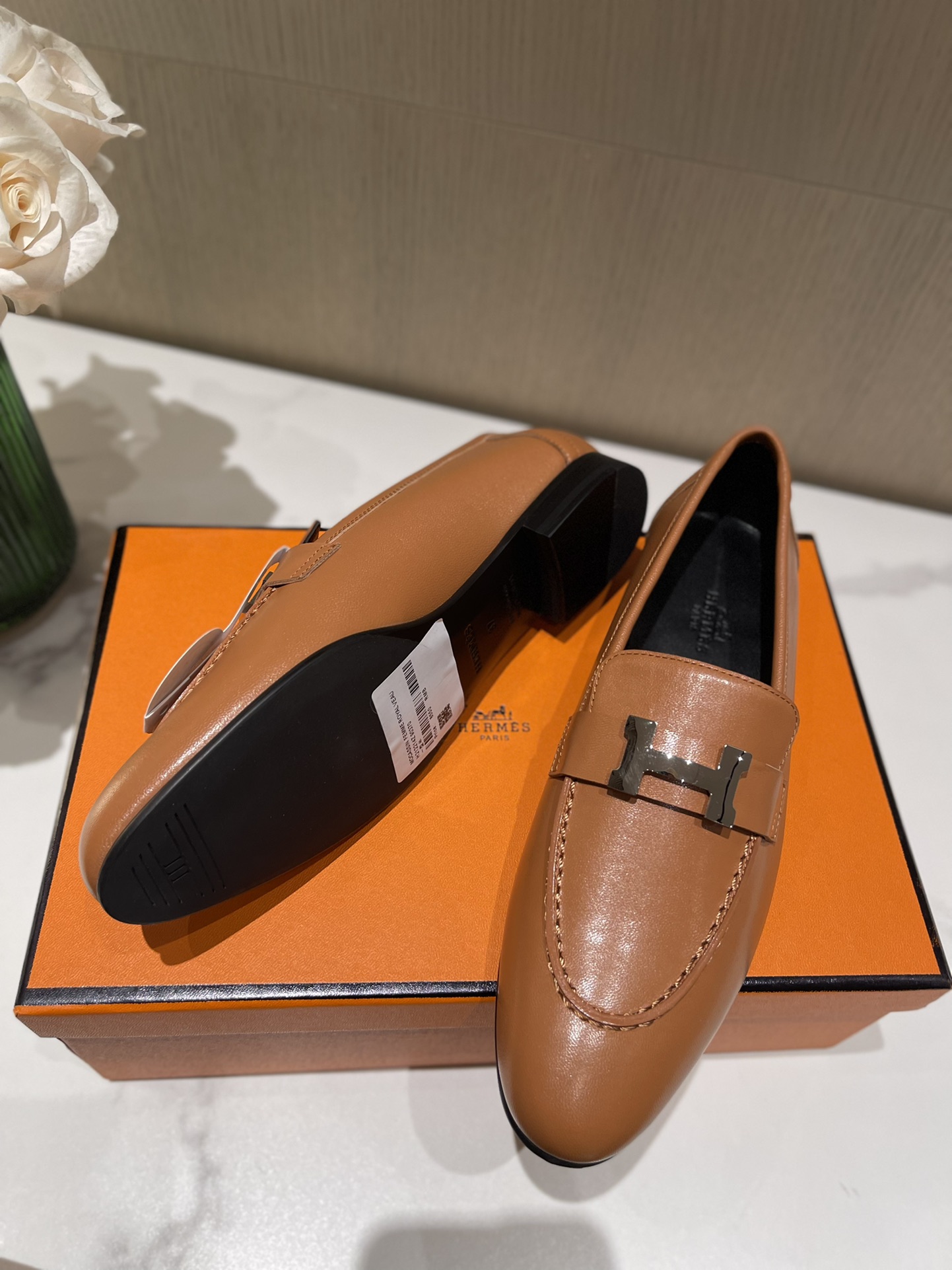 H**mes loafers(eu35-eu40)