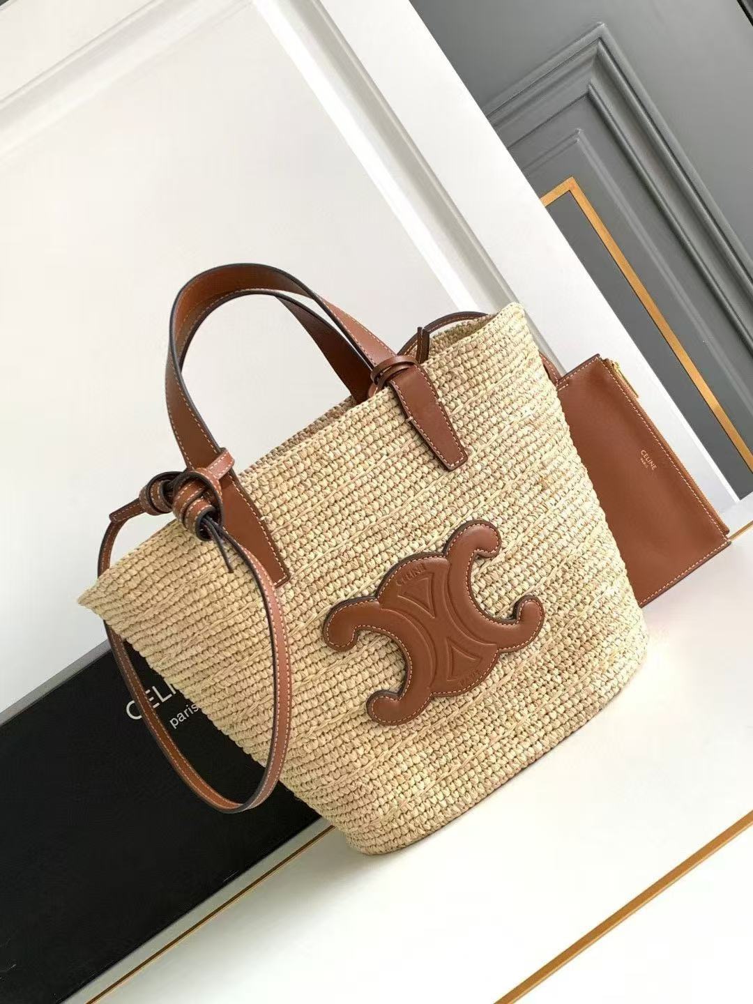 Celin* Ce Teen Tote Bag-21.5x22x13CM