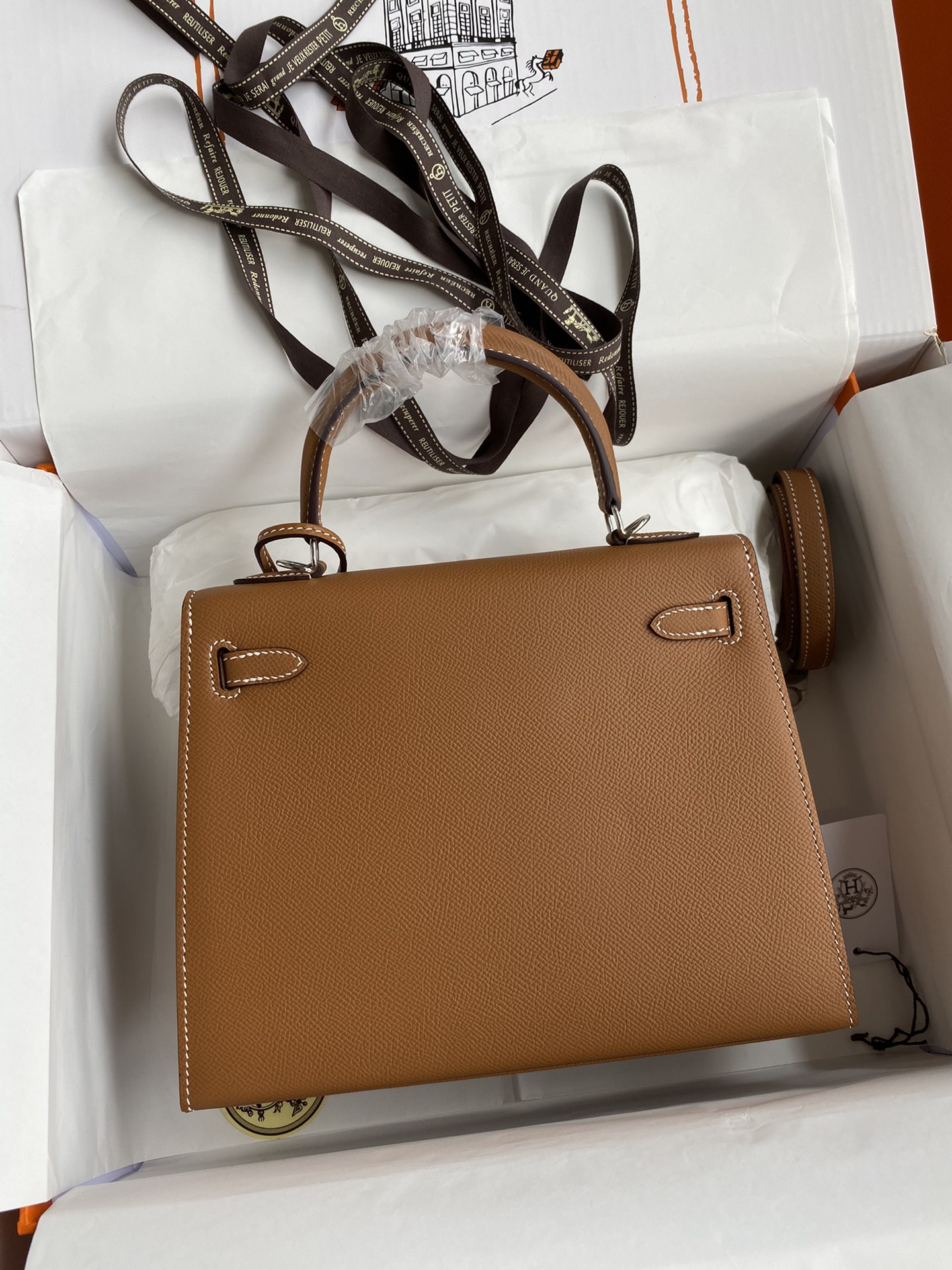 H**mes kelly-epsom leather-25cm