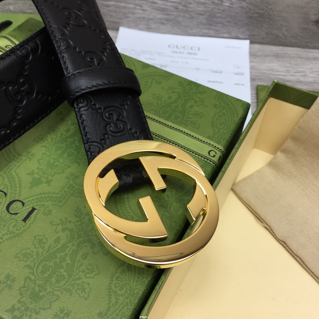 G*u*i belt-4cm
