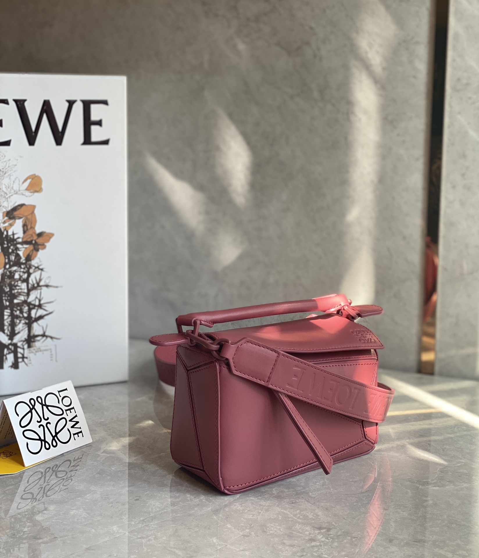 L0ew* puzzle mini bag-18*11*7.5cm