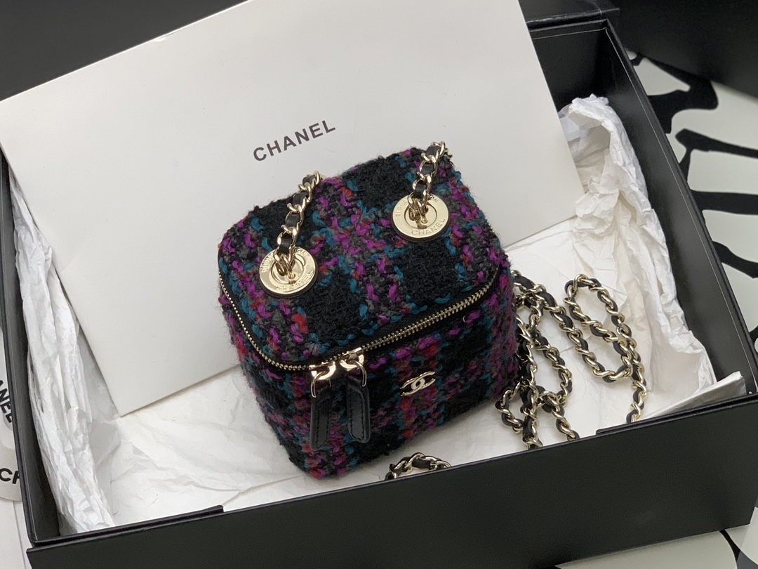 Ch@nel Mini Cosmetic Bag-8.5*11*76CM