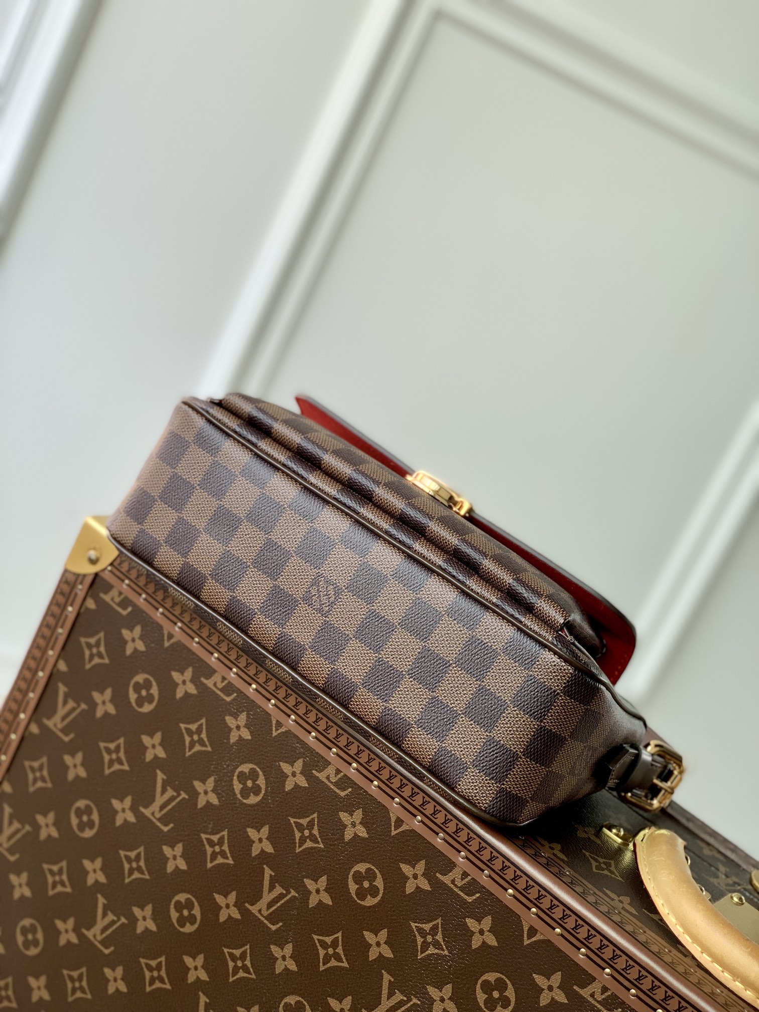 l0*is V*t0n vintage m60006 bag-27*10*15cm