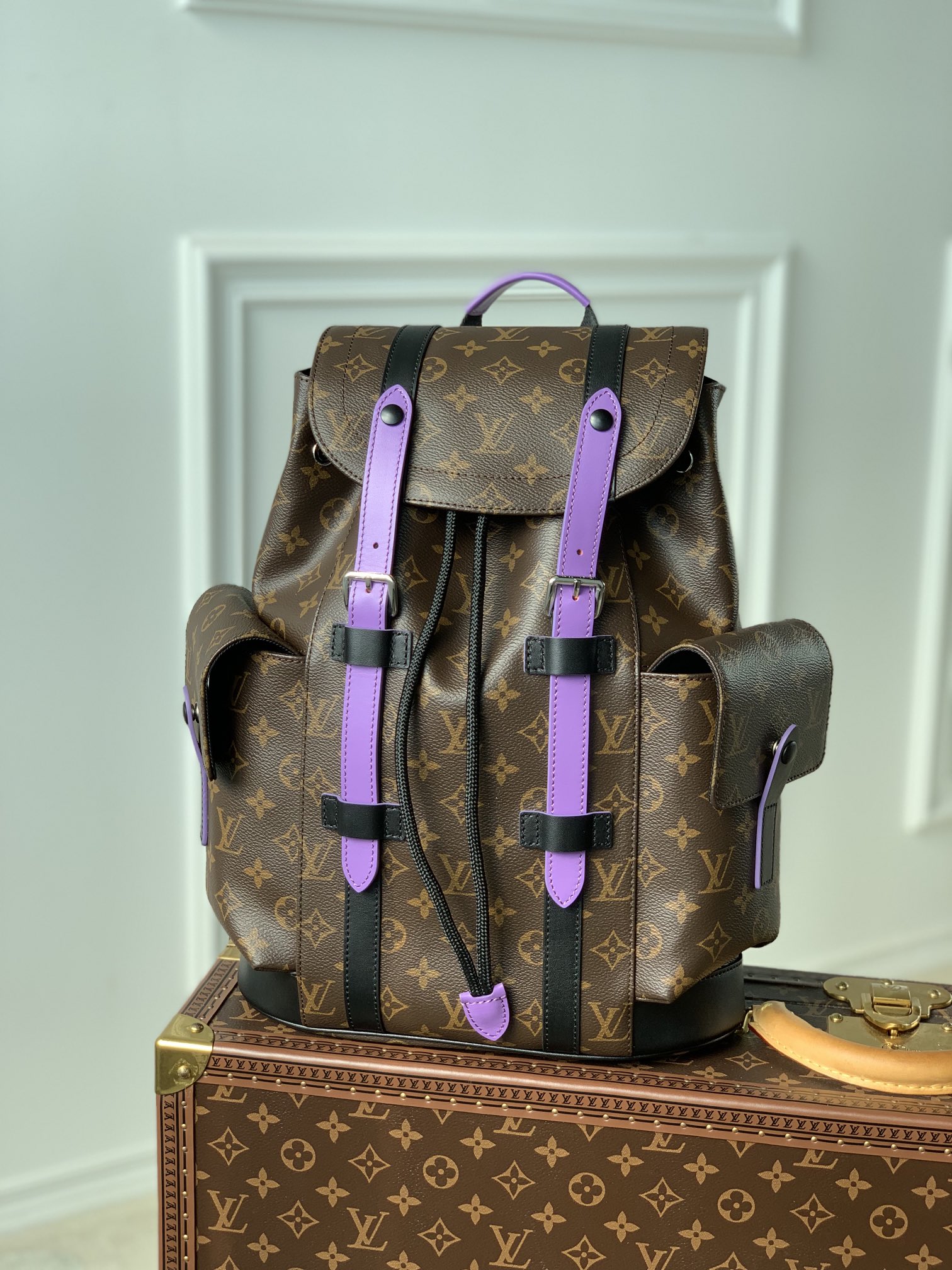 l0*is V*t0n christopher backpack m46247-32*39*12cm