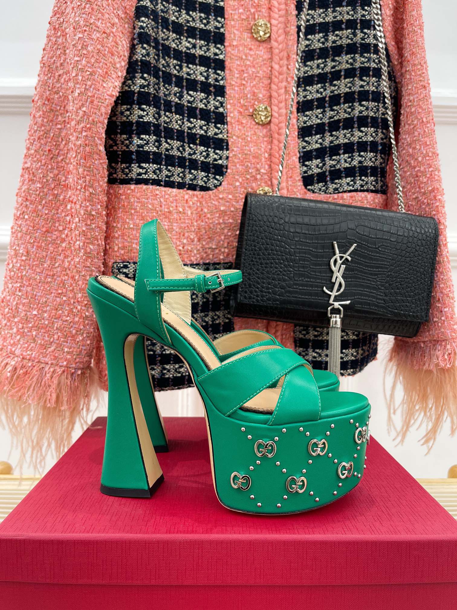G*u*i heels-15cm