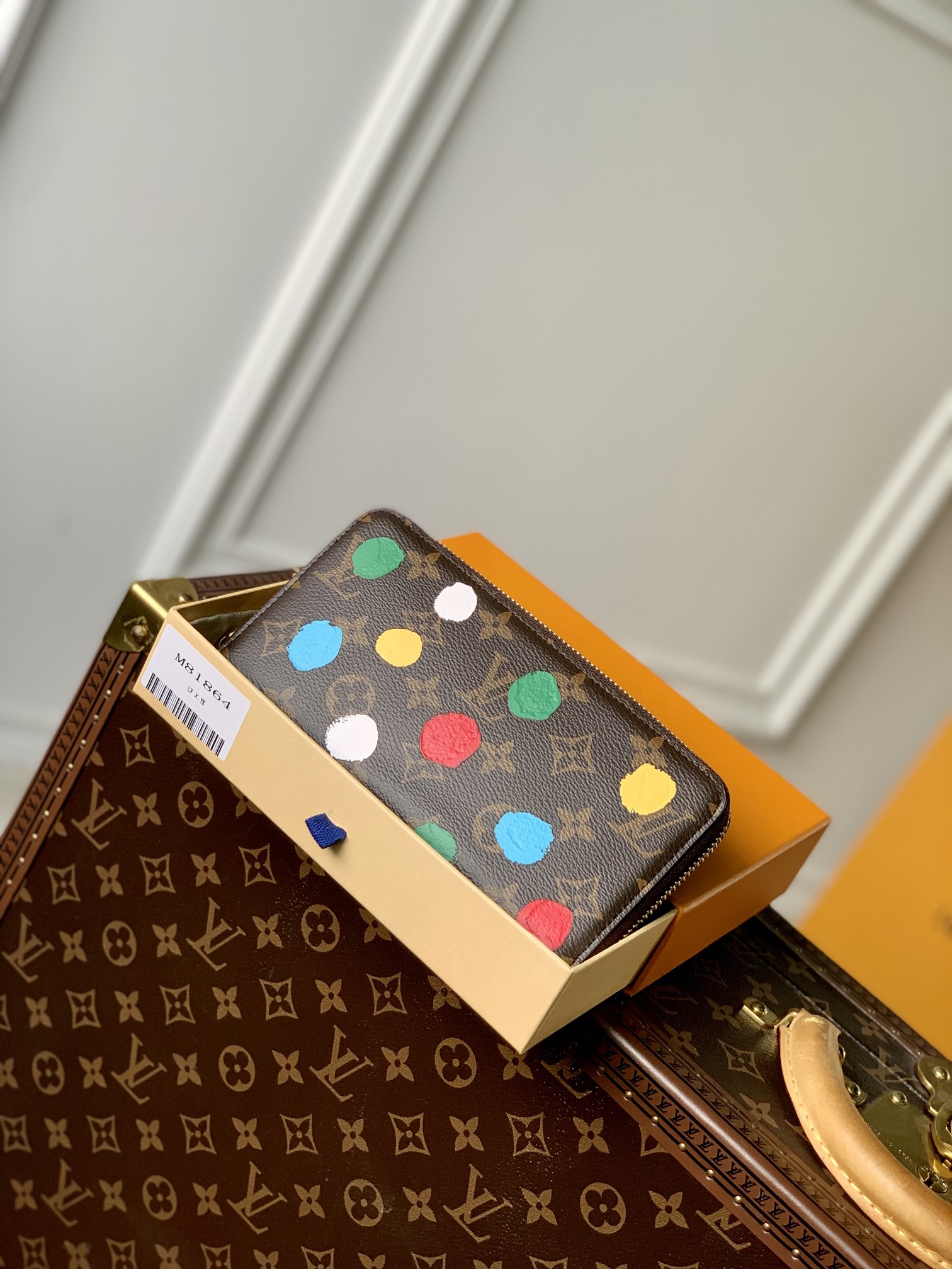 l0*is V*t0n zippy wallet m81914-20*10cm