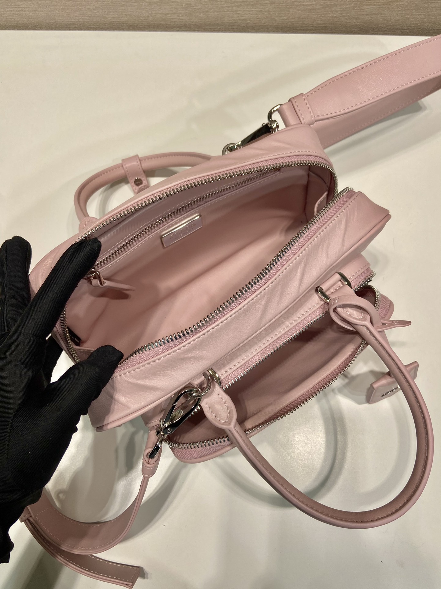 Pra*a 1bb099tote-24*12.5*7cm