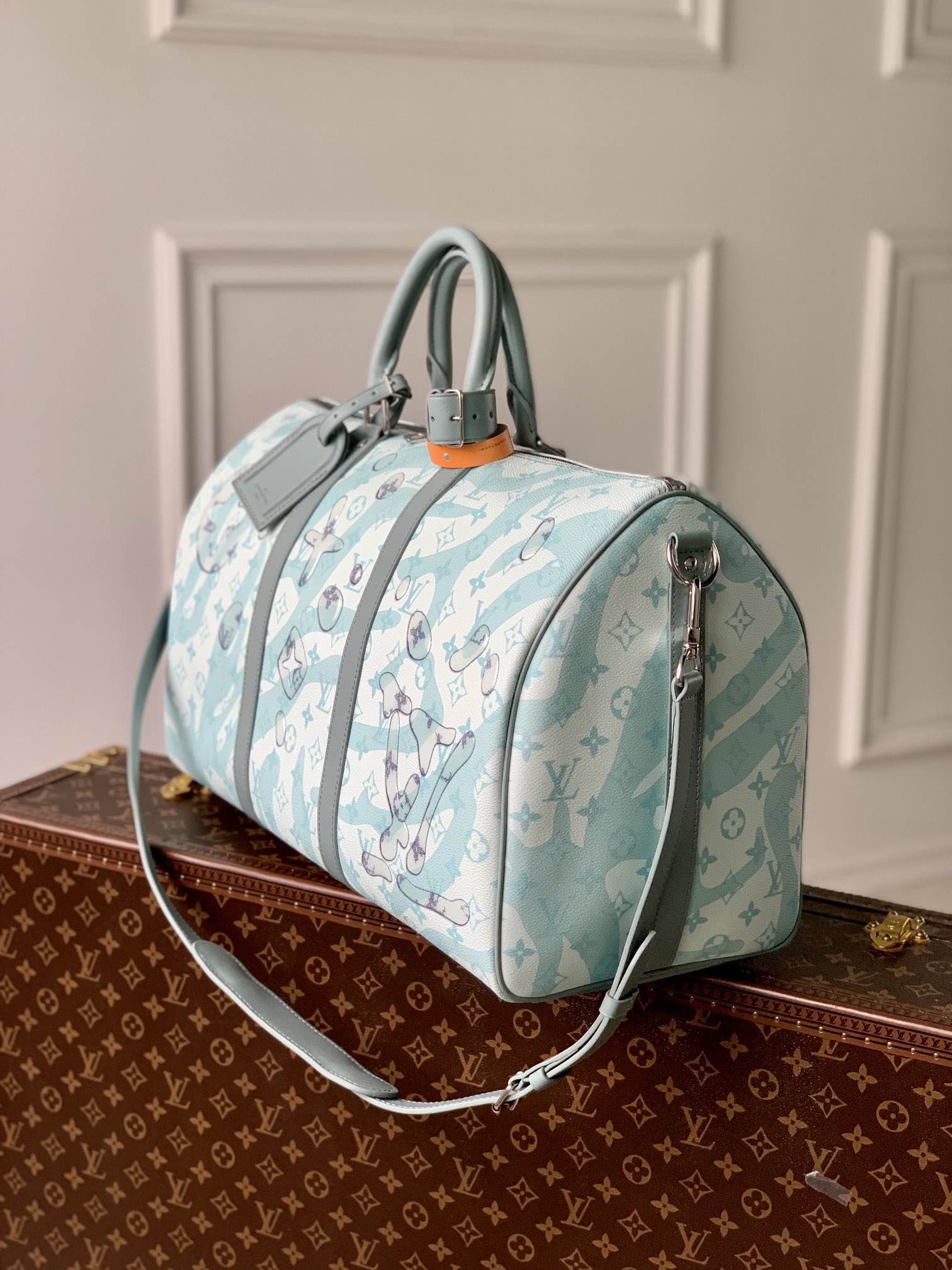 l0*is V*t0n keepall bandouliÈre 50-m22570-50 x 29 x 23cm