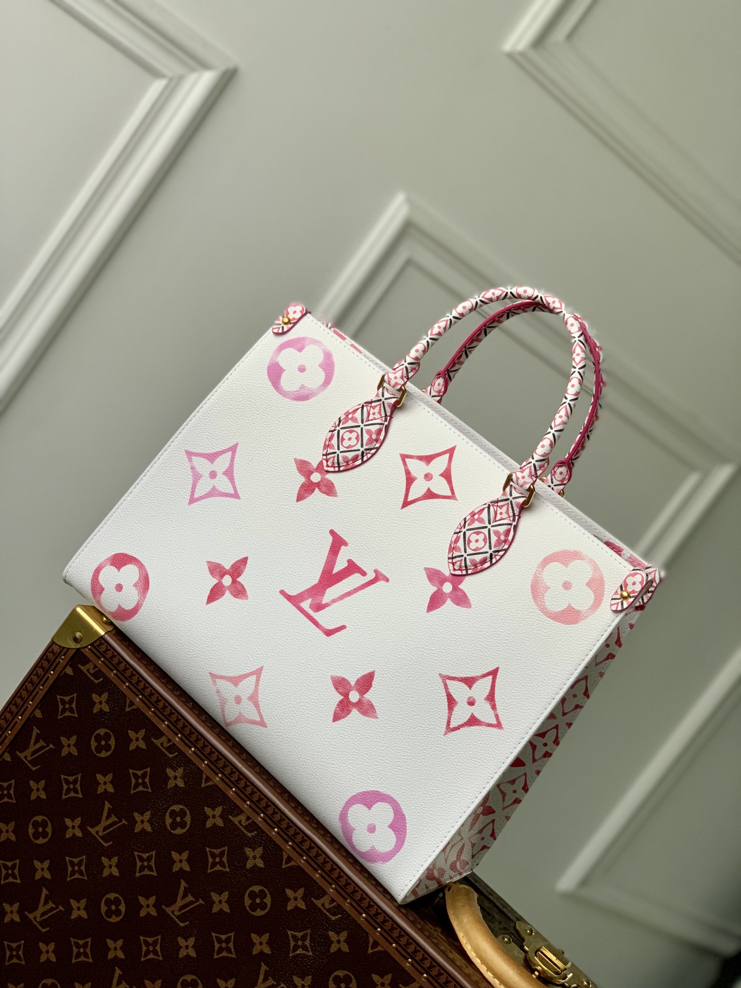 l0*is V*t0n onthego handbag-m22975-35 x 27 x 14 cm
